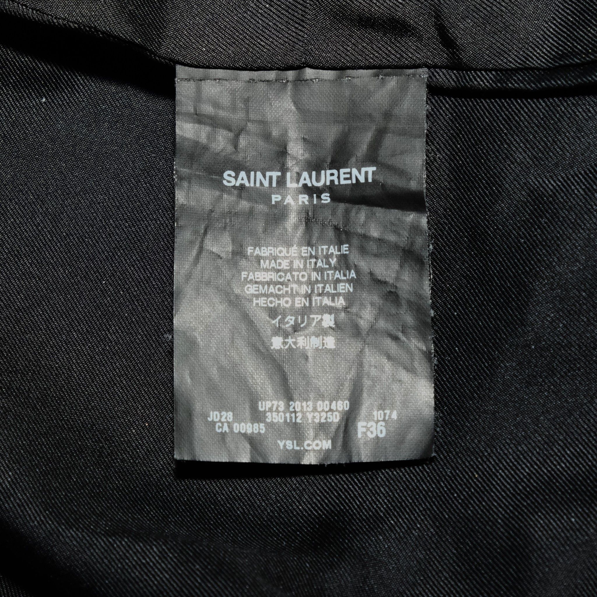 Saint Laurent Paris SS 2014 Runway Brocate Leopard Mini Skirt Size 25" / US 0 / IT 36 - 5 Thumbnail