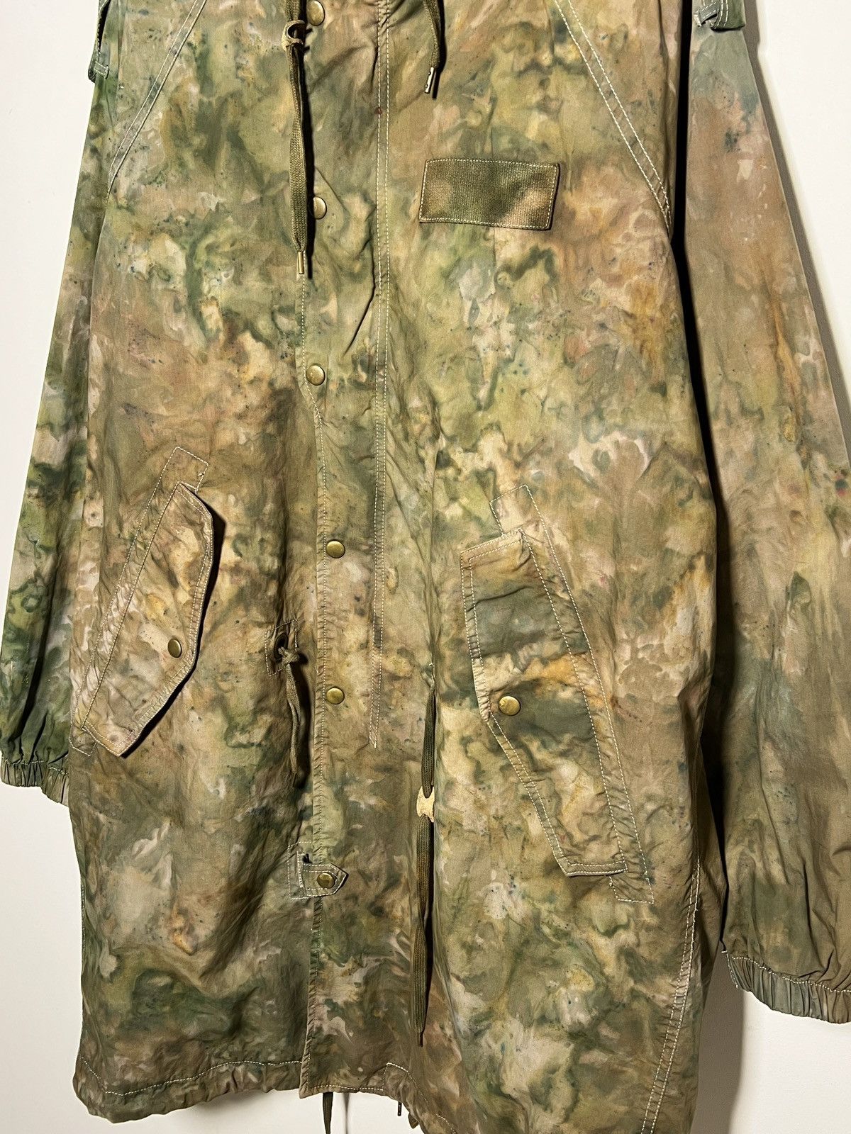 Acne Studios acne studios 2011 tie dye fishtail camo parka jacket Size US M / EU 48-50 / 2 - 6 Thumbnail