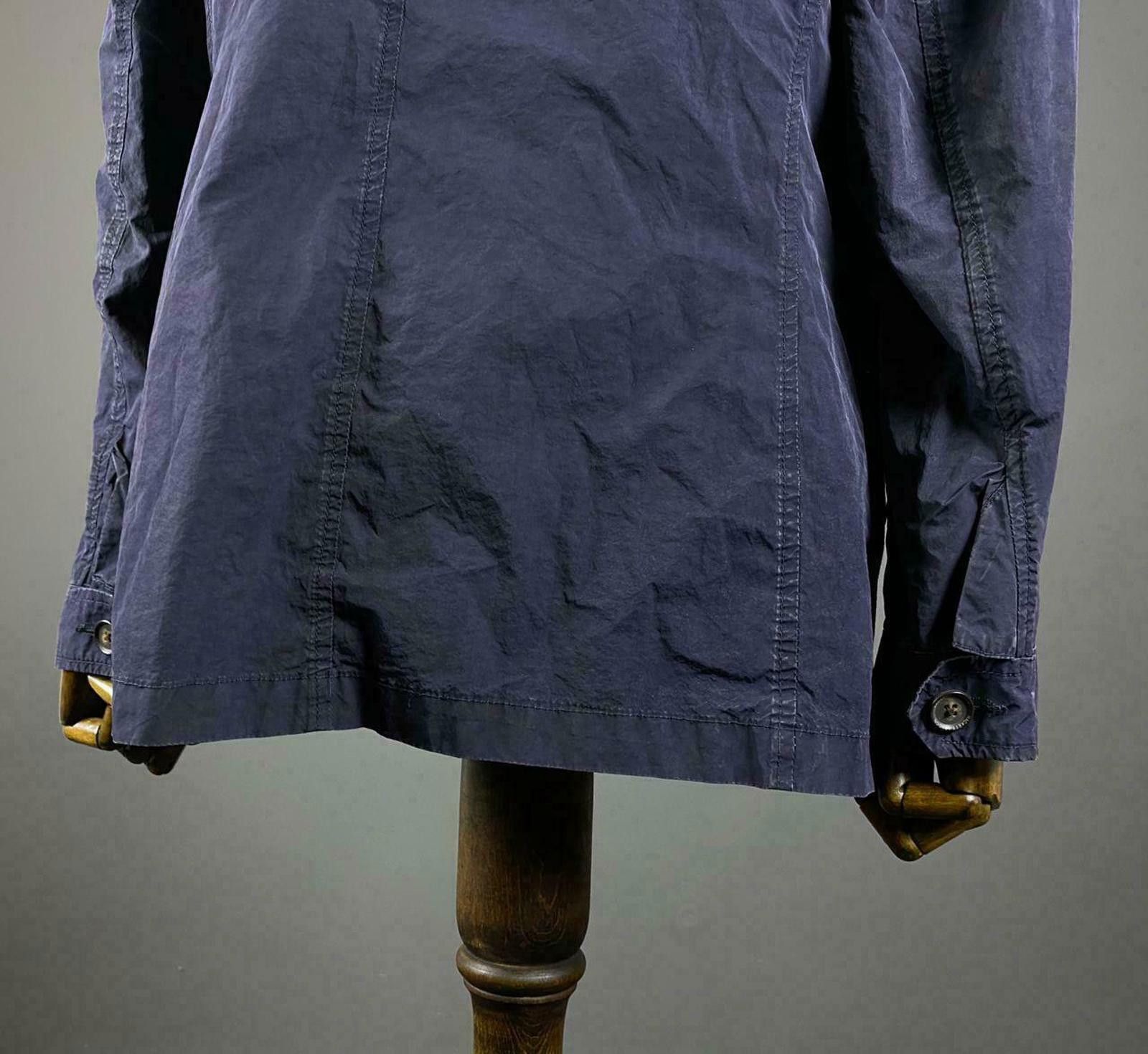 Designer Men Hackett London Blue Multi Pocket Nylon Jacket Size XL Size US XL / EU 56 / 4 - 10 Thumbnail