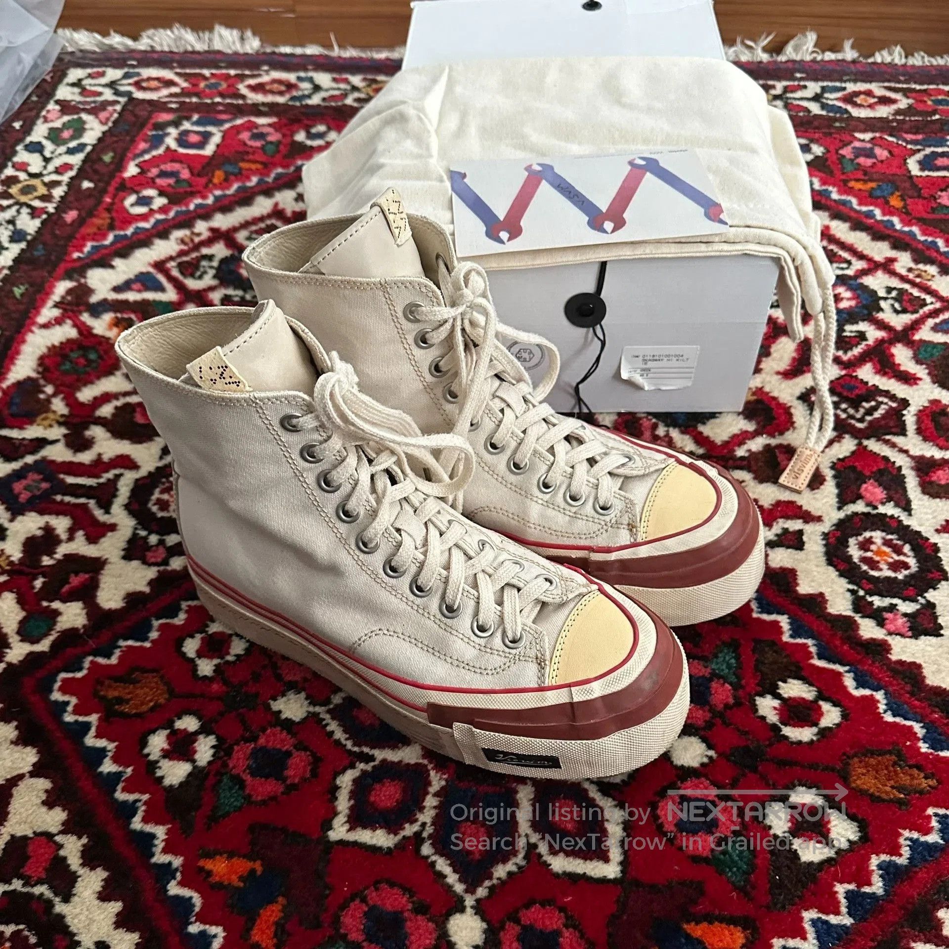 Visvim visvim skagway hi canvas shoes size 8. Size US 8 / EU 41 - 7 Thumbnail