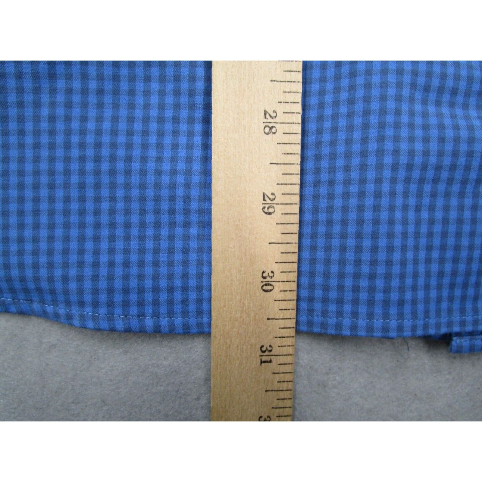 Vineyard Vines VINEYARD VINES Murray Shirt Mens 2XL Blue Check Button-Up Casual Work Performance Slimming Classic Size US XXL / EU 58 / 5 - 6 Thumbnail