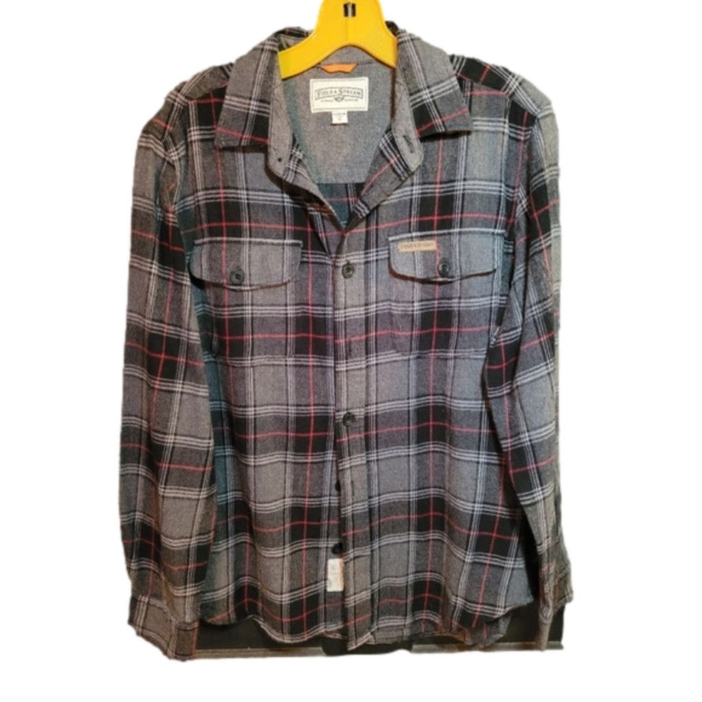Field & Stream Field & Stream, gray Flannel shirt, Men's, nwot, Medium Size US M / EU 48-50 / 2 - 1 Thumbnail