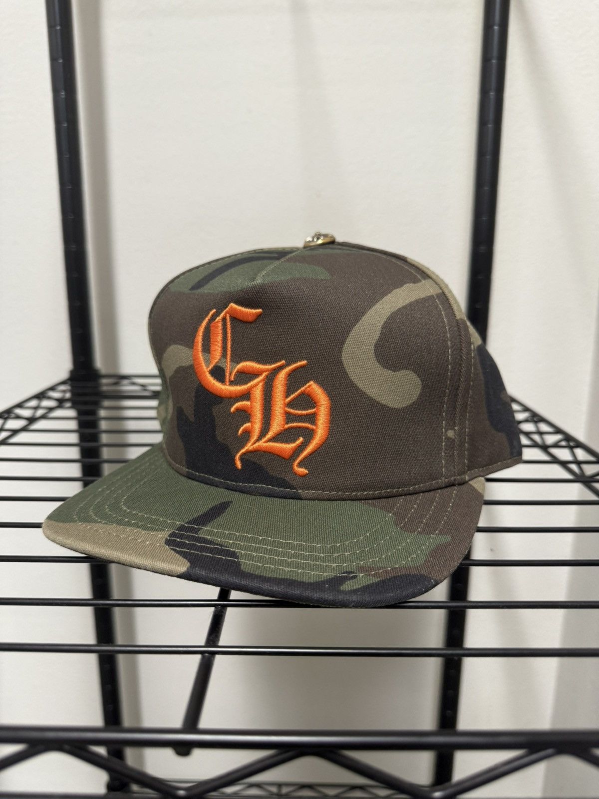 Chrome Hearts Chrome Hearts Camo CH Hat camo/orange Size ONE SIZE - 2 Thumbnail