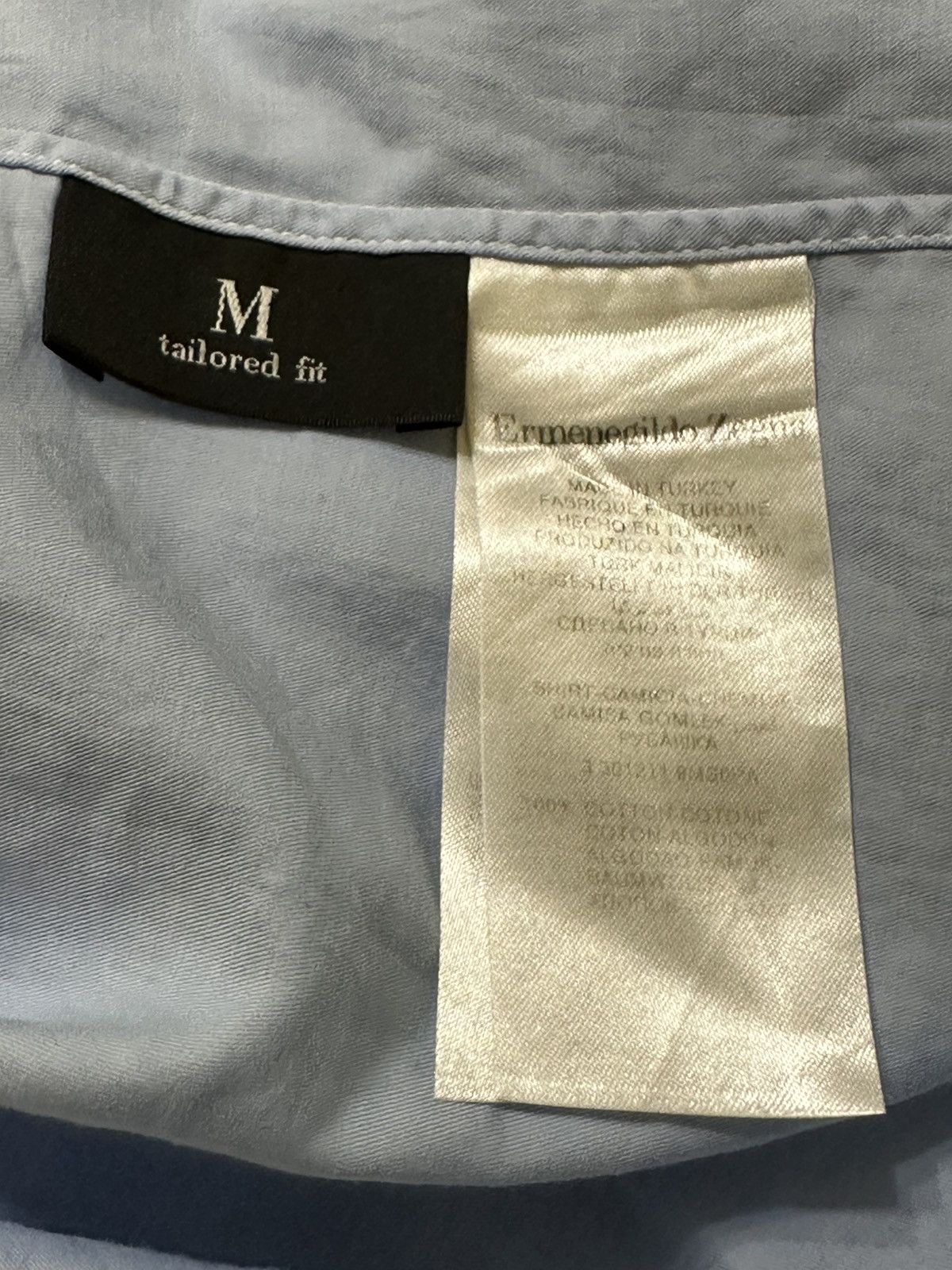 Ermenegildo Zegna Ermenegildo Zegna Shirt Man Casual Old Money Size XXL Size US XXL / EU 58 / 5 - 5 Thumbnail