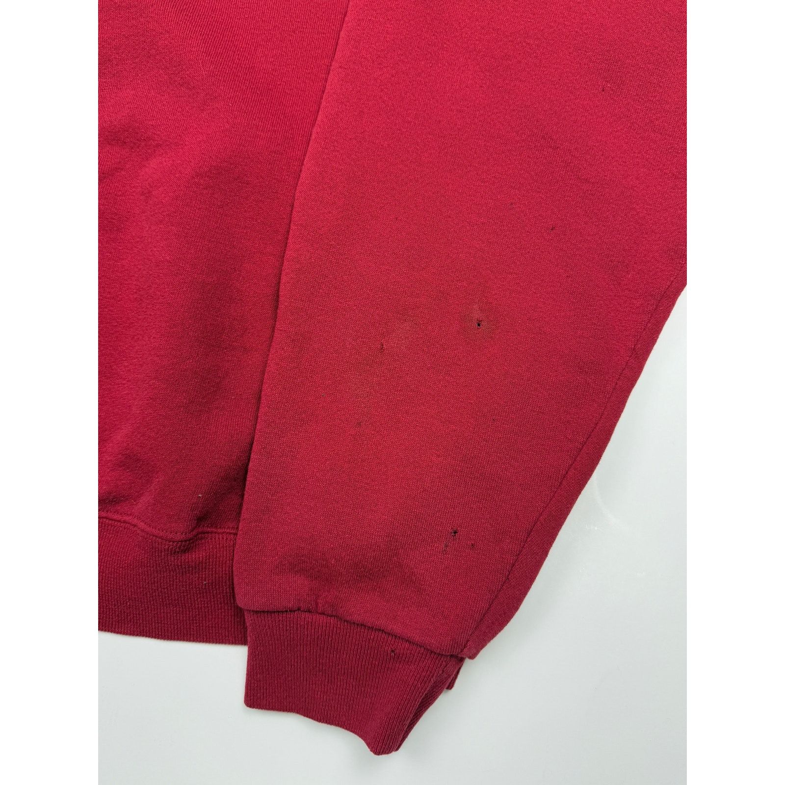 Vintage Vintage Russell Athletic Crewneck Sweatshirt Sz XL Burgundy Size US XL / EU 56 / 4 - 9 Thumbnail