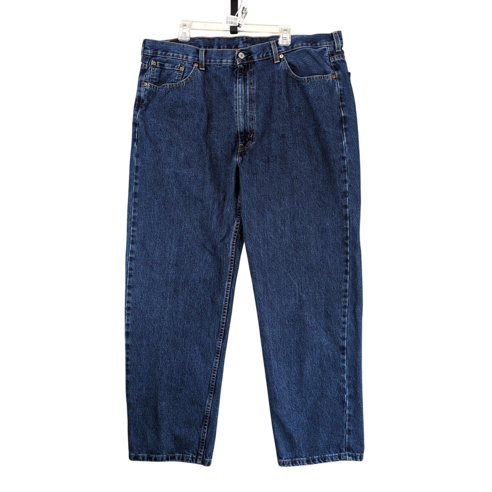Levi's Levi's 550 Jeans Men's 44x32 Medium Wash Wide Straight Leg Size US 44 / EU 60 - 1 Thumbnail