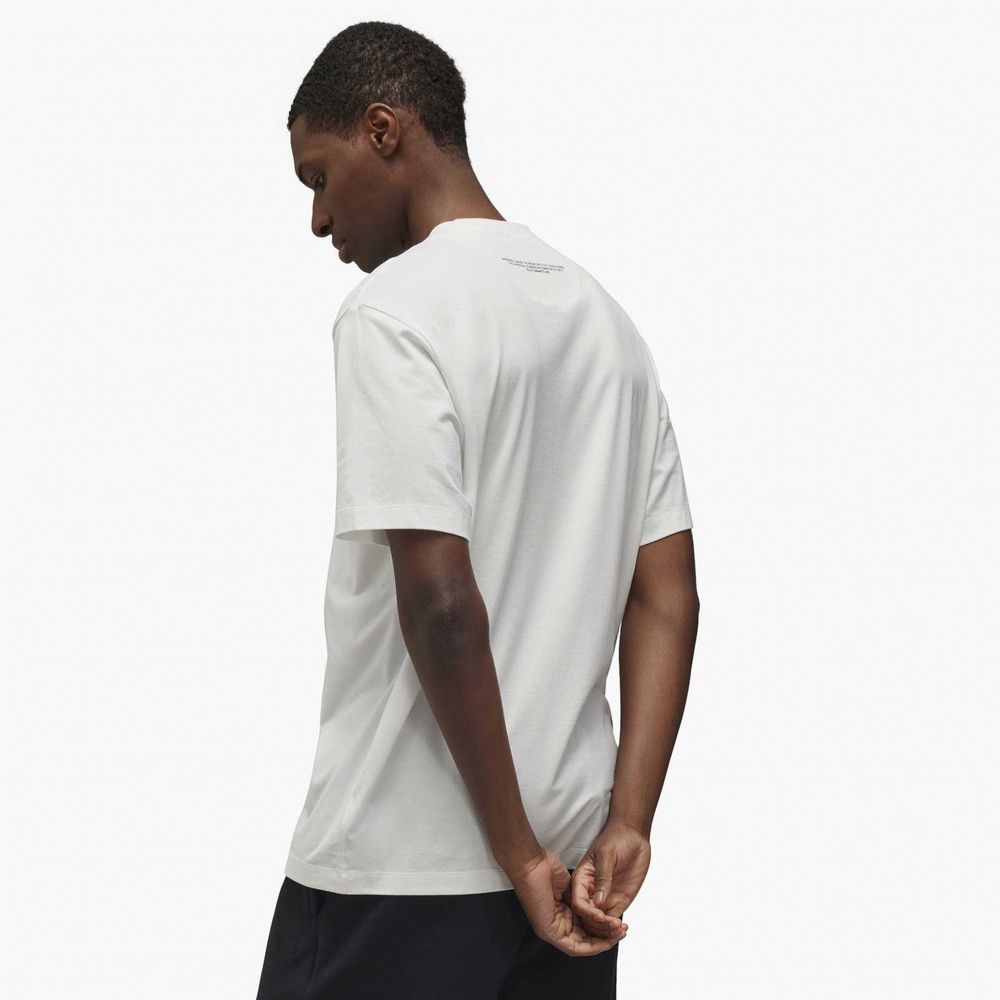 Y-3 o1s22i1n0125 Crewneck T-Shirt in White Size US XL / EU 56 / 4 - 3 Thumbnail