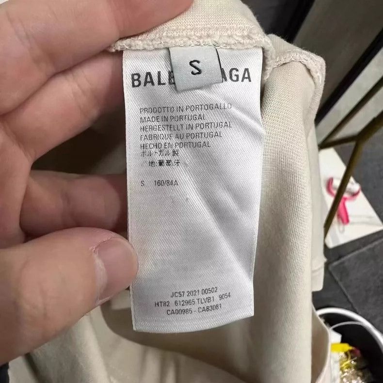 Balenciaga Balenciaga Slogan logo short sleeve Size US S / EU 44-46 / 1 - 4 Thumbnail