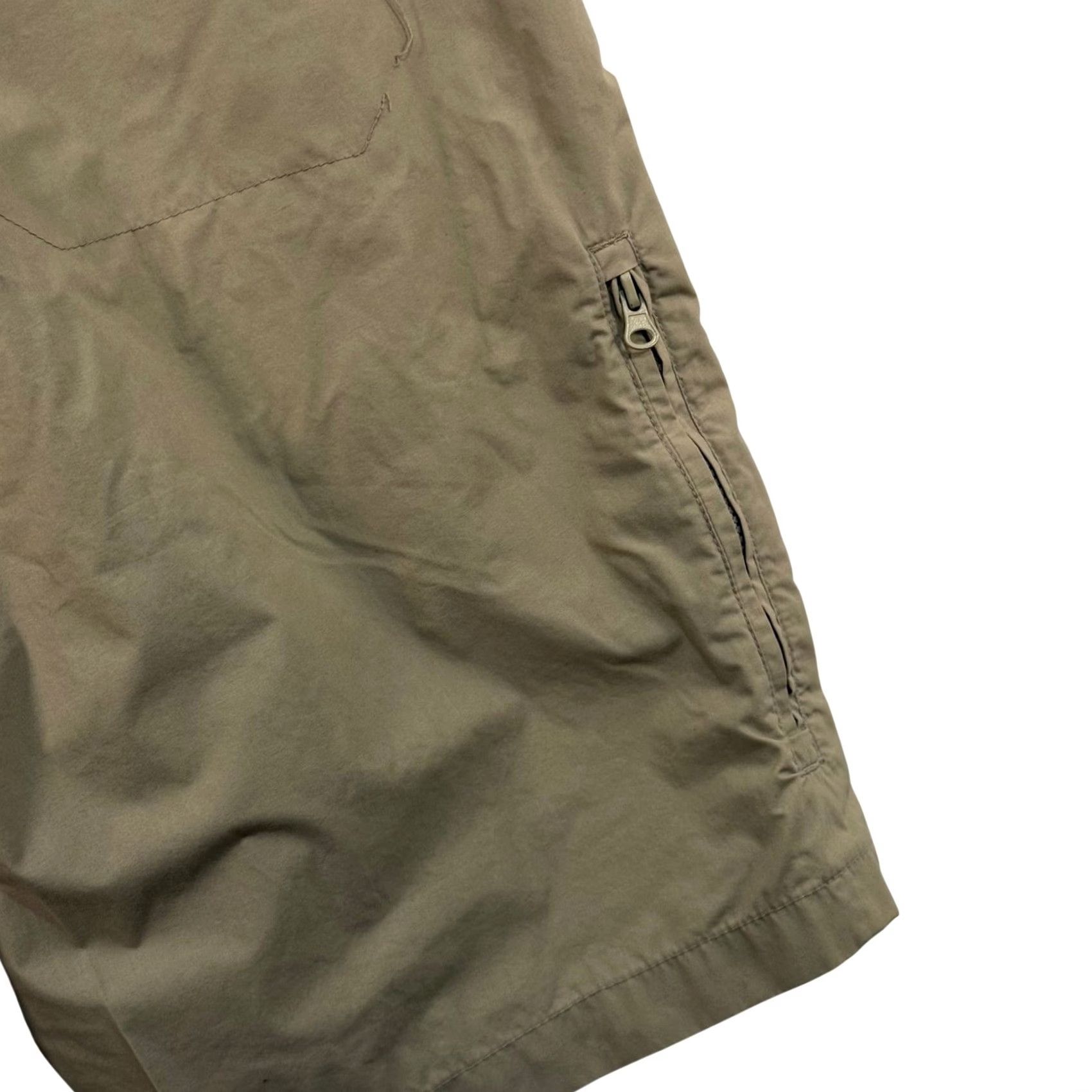 Vintage Rue21 Mens 36 Cargo Shorts Tan Khaki Flat Front Casual Outdoors Workwear Cargo Shorts 36 Beige Old Stock EUC Size US 36 / EU 52 - 3 Thumbnail