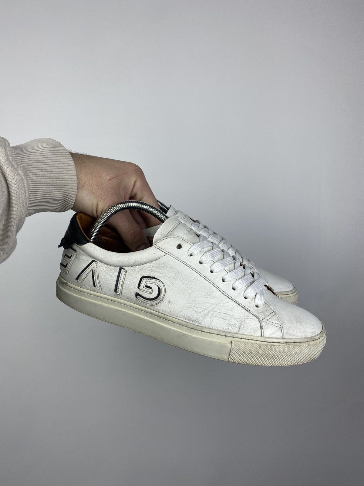 Designer × Givenchy × Luxury ?Givenchy Urban Street Logo White 