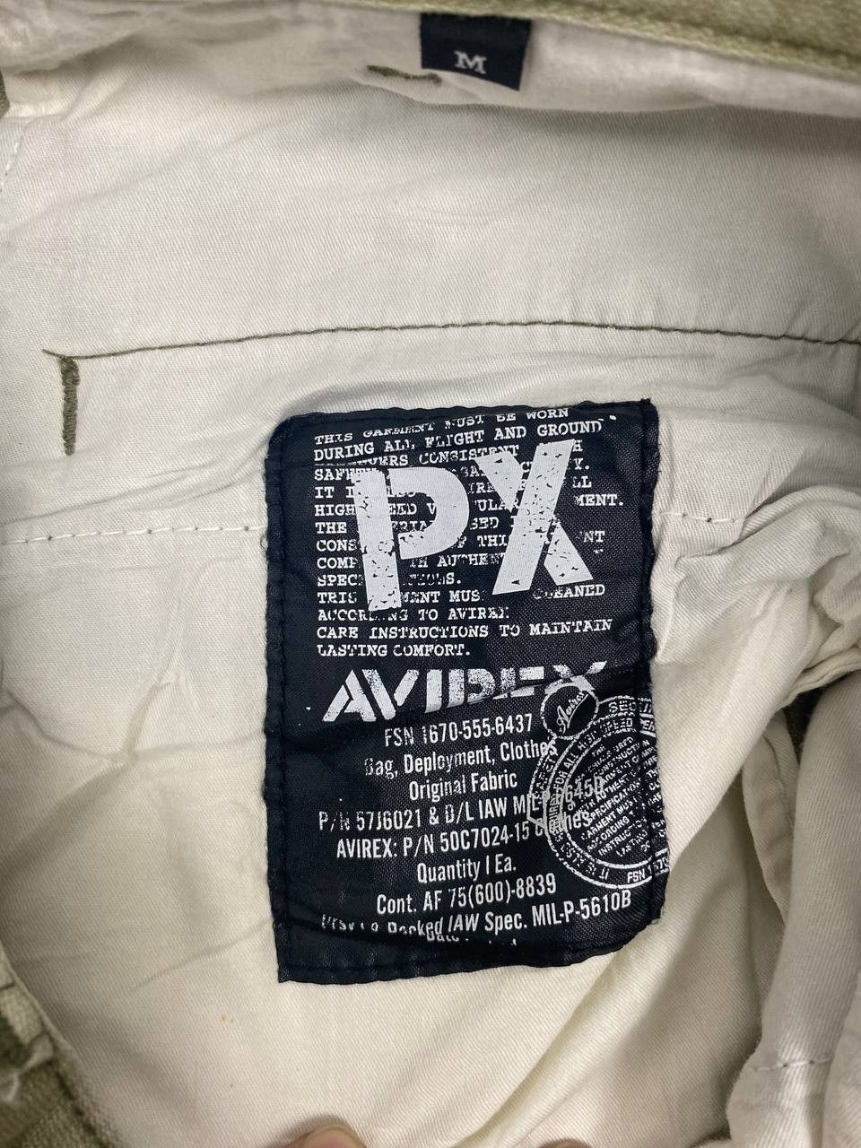 Avirex avirex ankle cut cargo pants nice design Size US 33 - 4 Thumbnail