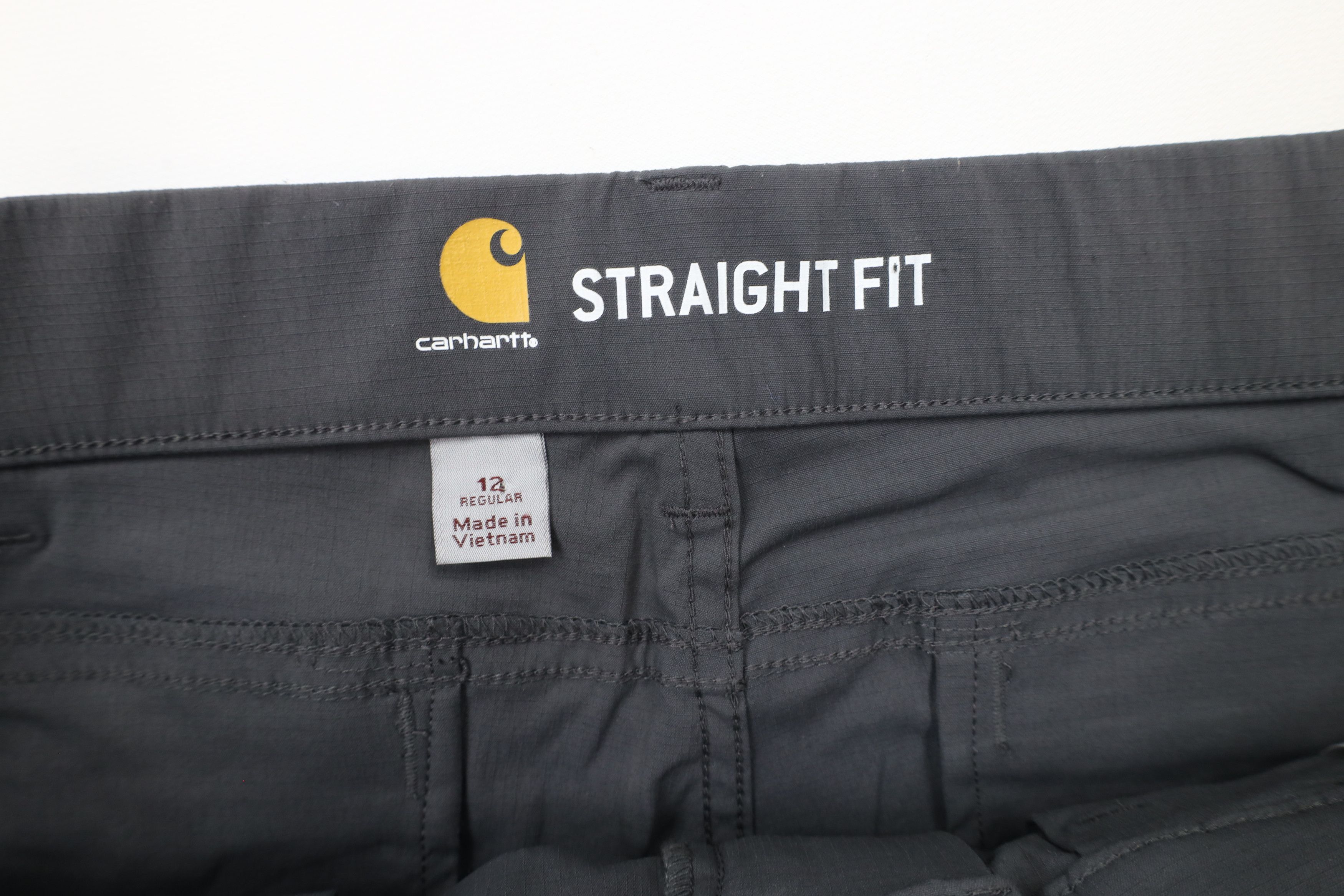 Carhartt × Vintage Carhartt Spell Out Straight Fit Madden Cargo Shorts Gray Size 34" / US 12 / IT 48 - 6 Thumbnail