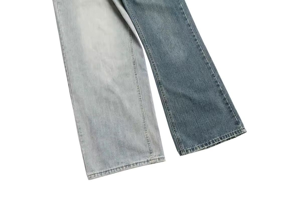 Vintage Spliced Patchwork Baggy Jeans Size US 30 / EU 46 - 5 Thumbnail
