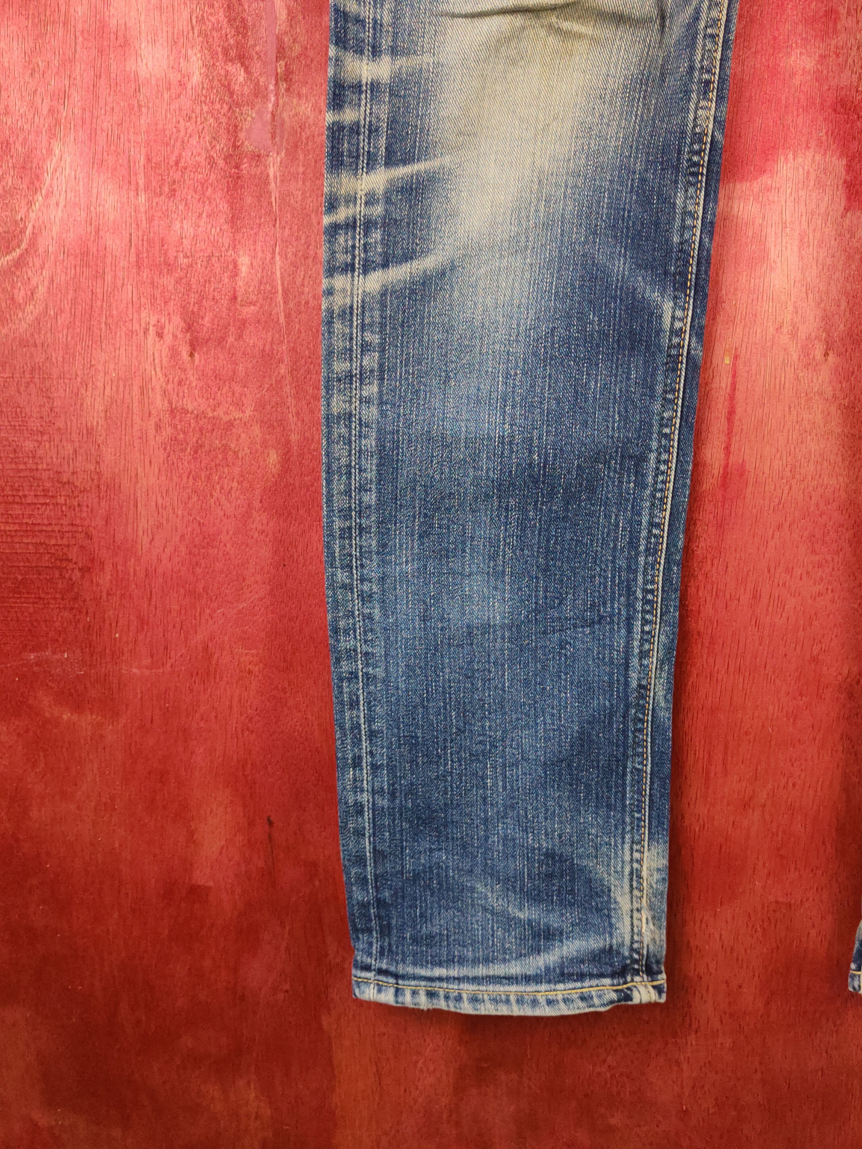 Japanese Brand Lee Blue Faded Distressed Ripped Jeans #S2242 Size US 32 / EU 48 - 4 Thumbnail