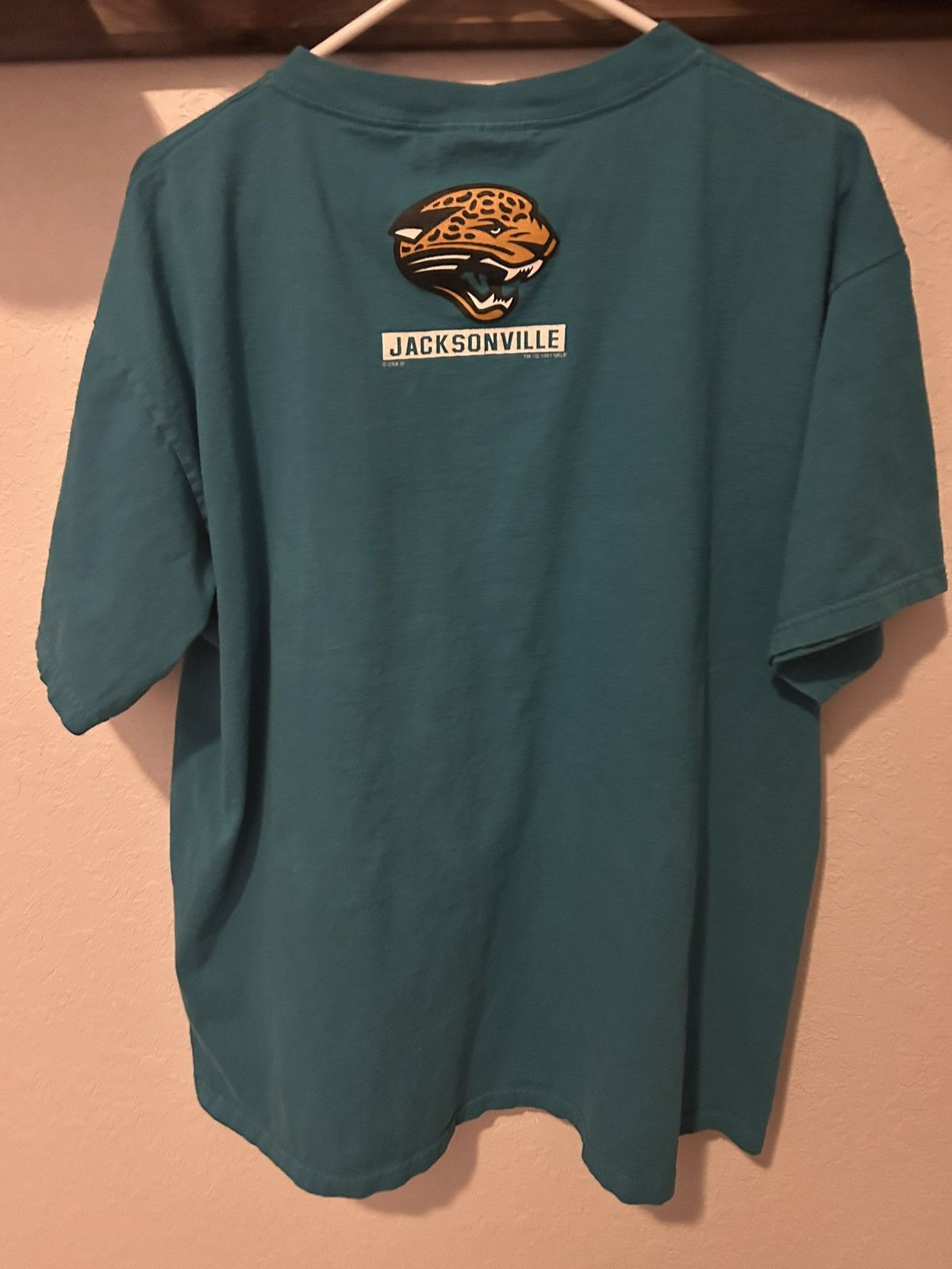 Vintage Vintage Jacksonville Jaguars T shirt Size US XL / EU 56 / 4 - 2 Thumbnail