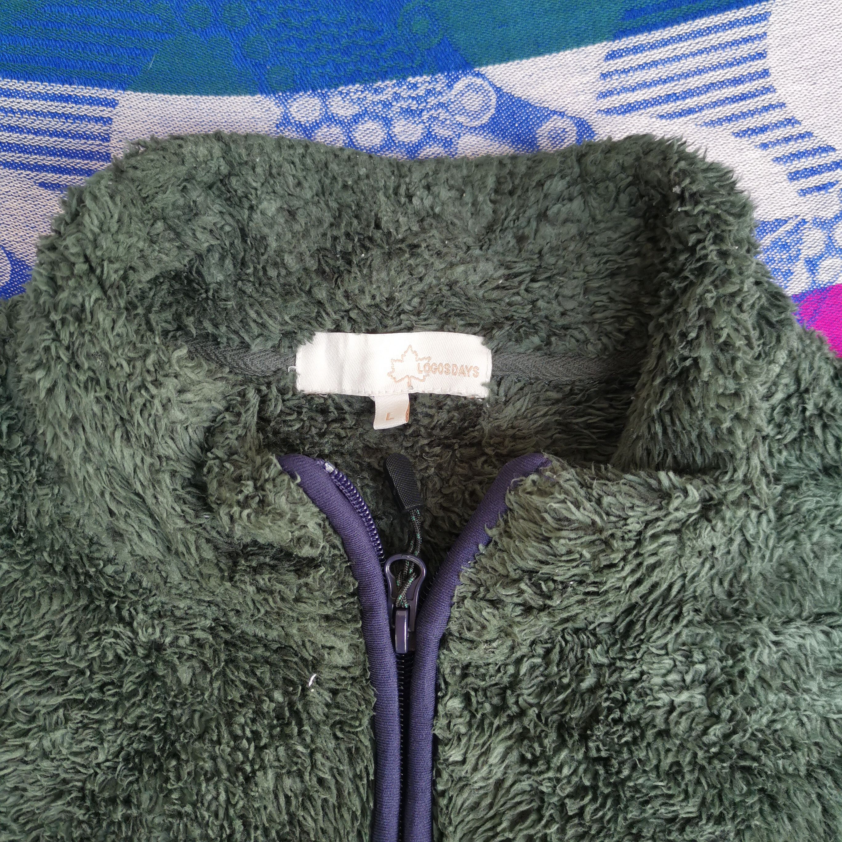 Japanese Brand × Vintage Logosday Vest Wool Size US L / EU 52-54 / 3 - 8 Thumbnail