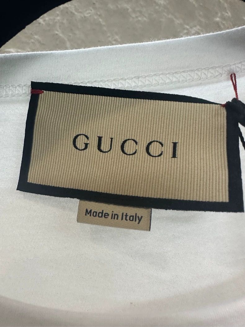 Gucci GucciPrinted pattern round-neck short-sleeved T-shirt 2503- Size US M / EU 48-50 / 2 - 3 Thumbnail