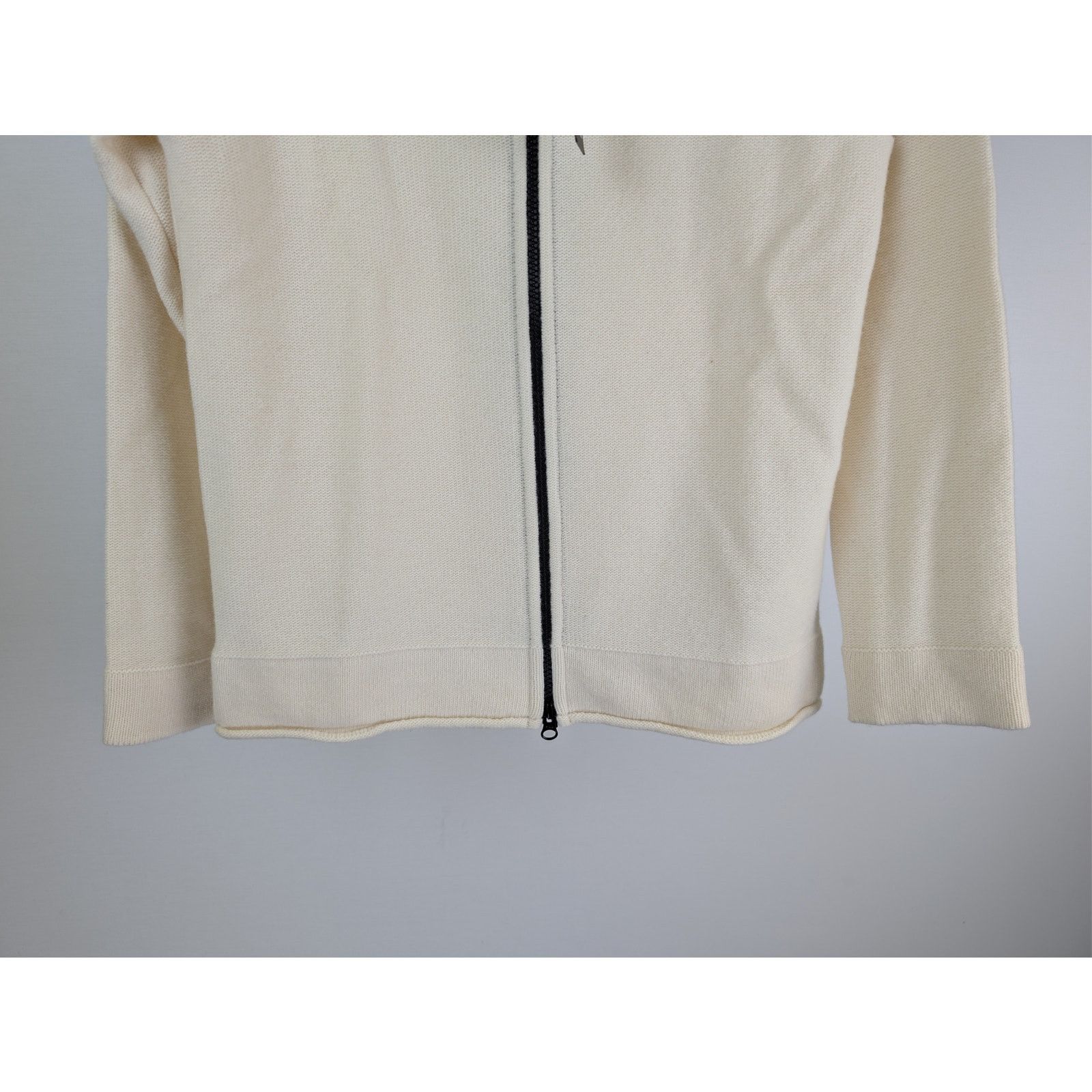 Stone Island o1rshd1 Zip-Up Cardigan Knitwear Sweater Jacket off-white Size US S / EU 44-46 / 1 - 4 Thumbnail