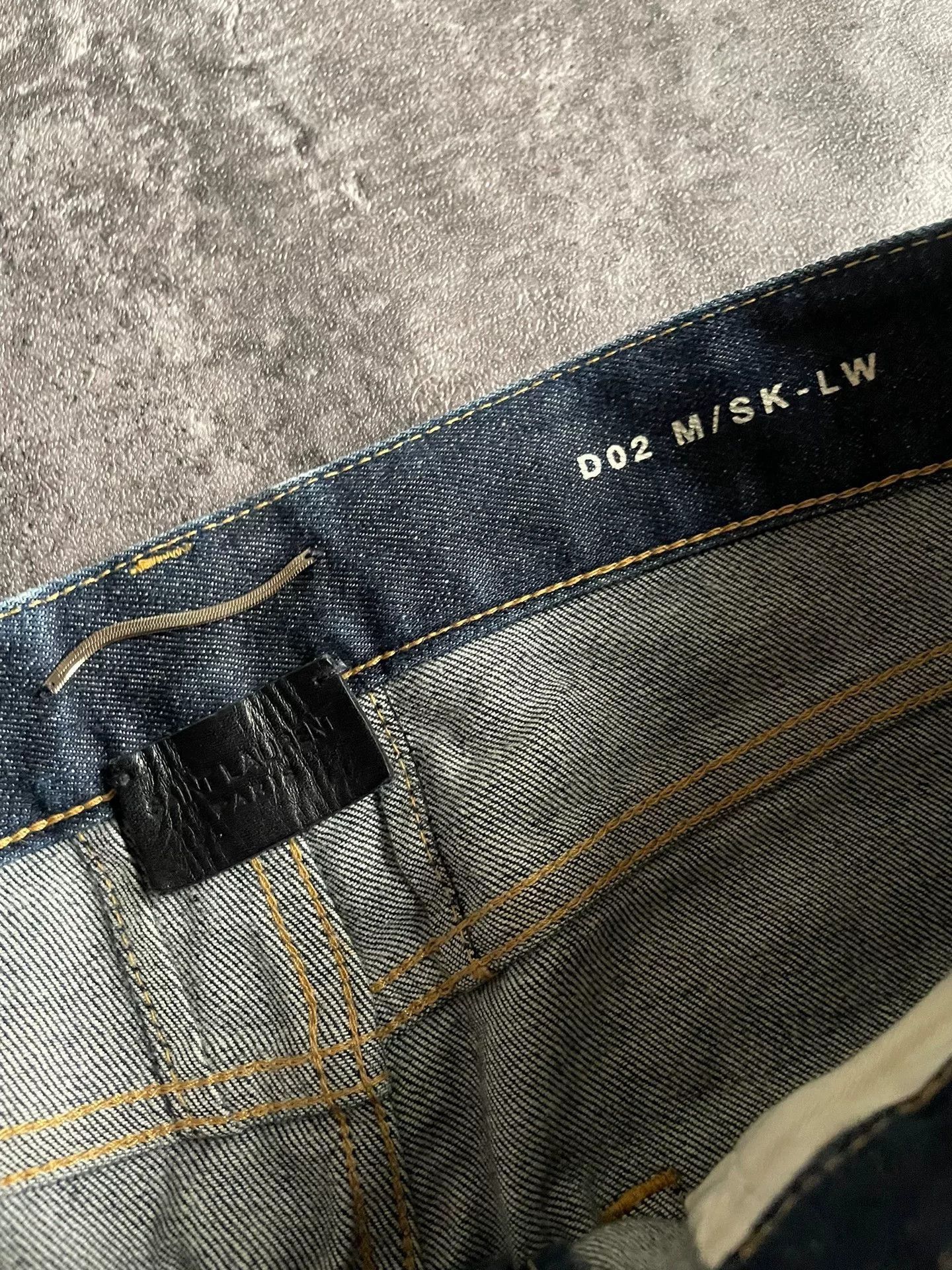 Saint Laurent Paris Saint Laurent Deep Blue Denim Pants Size 29. Size US 29 - 4 Thumbnail
