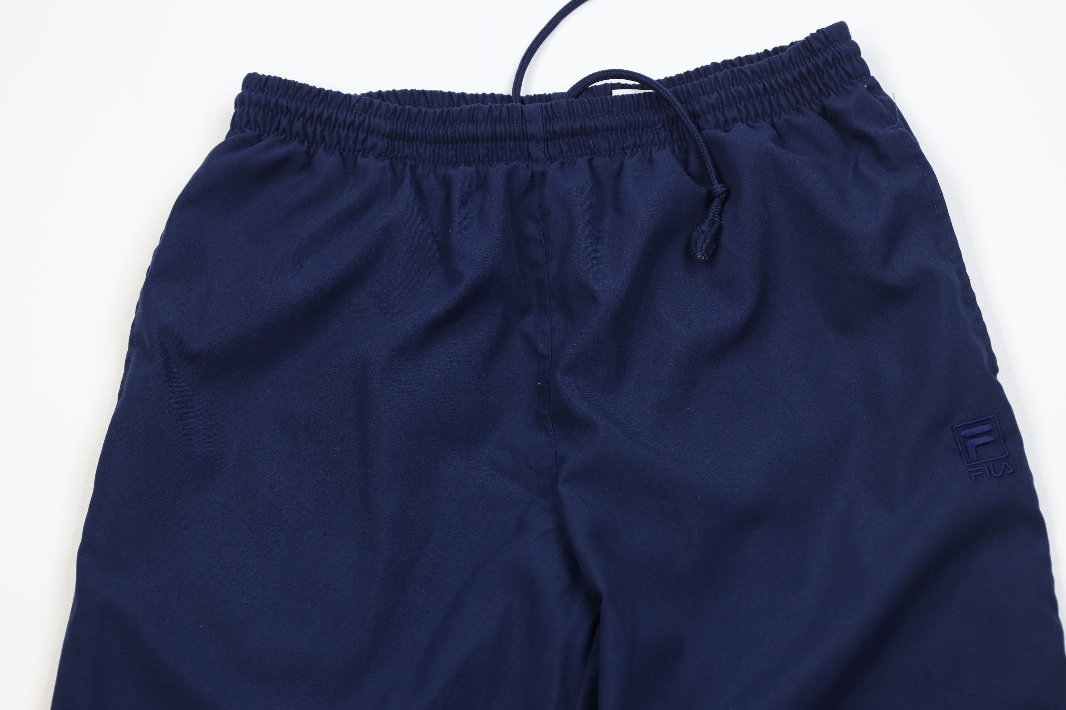 Fila Vintage 90s Fila Bjorn Borg Tennis Lined Joggers Pants Blue Size US 34 / EU 50 - 2 Thumbnail