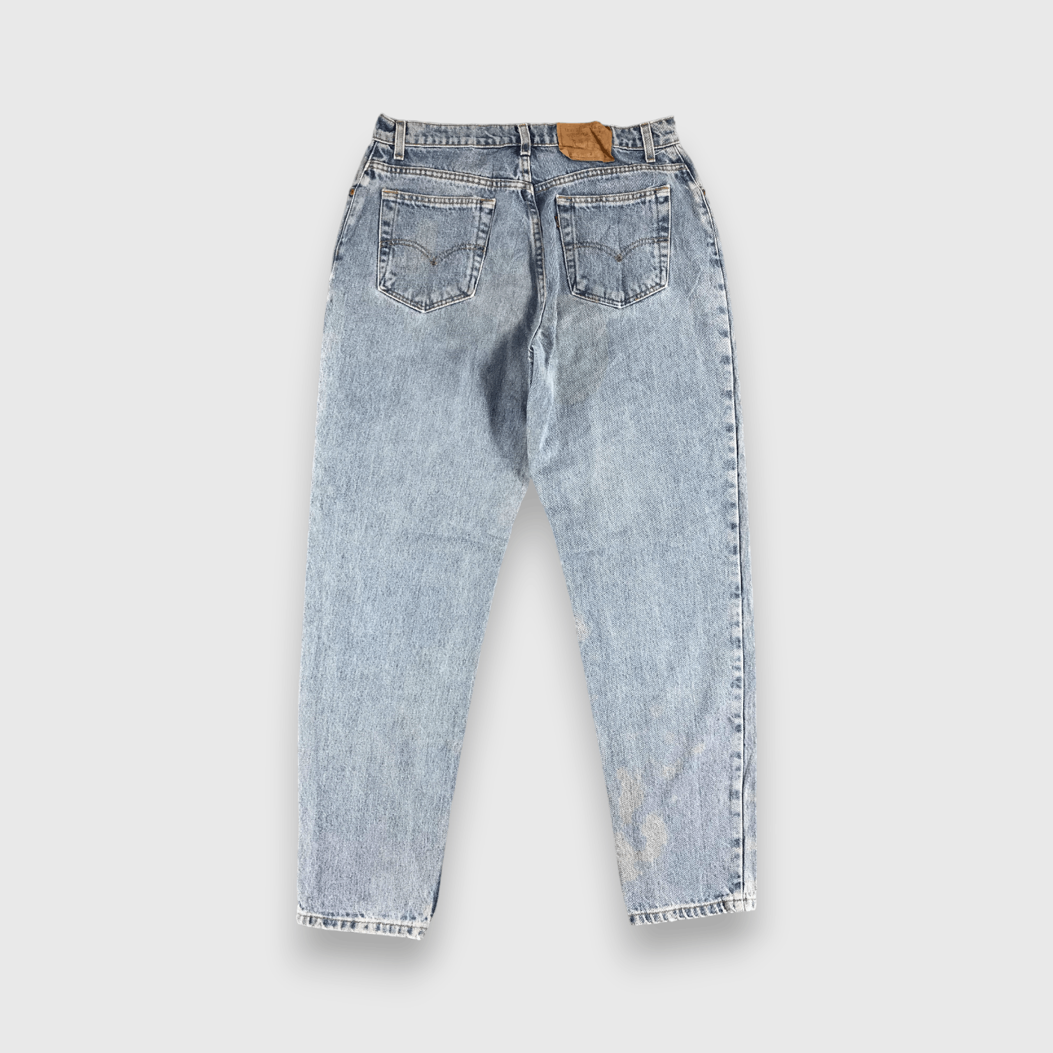 Levi's Vintage Levis 551 Jeans Stone Washed Denim -J516 Size US 33 - 2 Thumbnail