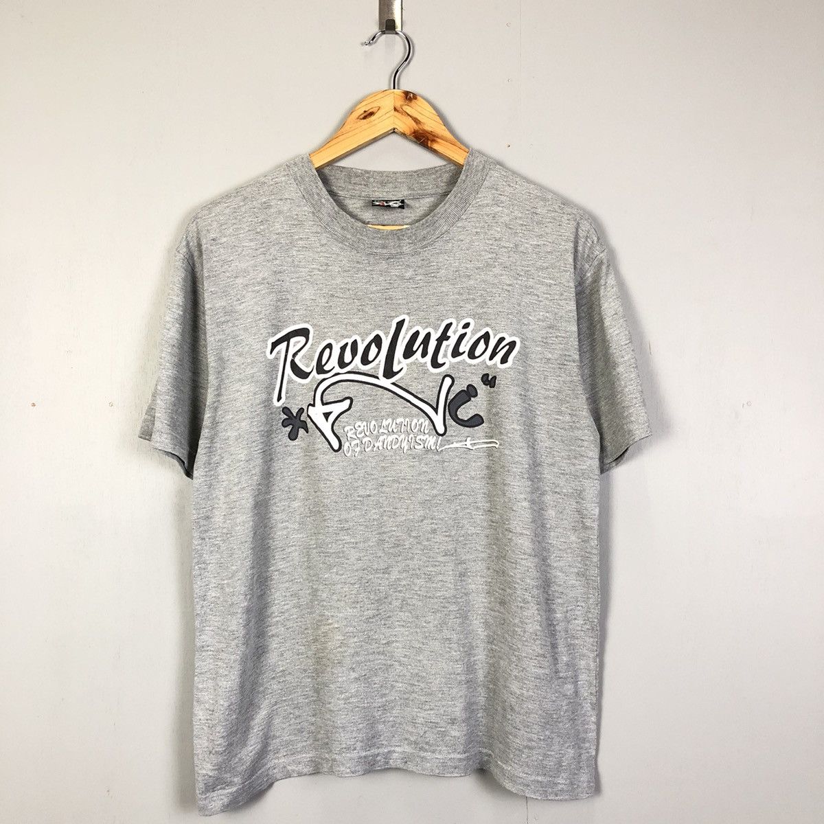 Vintage Vintage y2k Saven Zero One Streetwear Tshirt Size US L / EU 52-54 / 3 - 1 Thumbnail