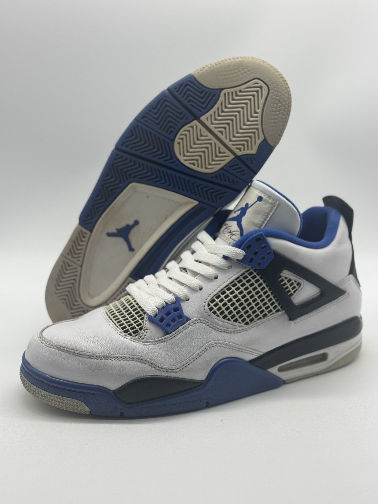 Jordan Brand Nike Air Jordan 4 Retro Motorsports Men’s Size 10 Size US 10 / EU 43 - 1 Thumbnail