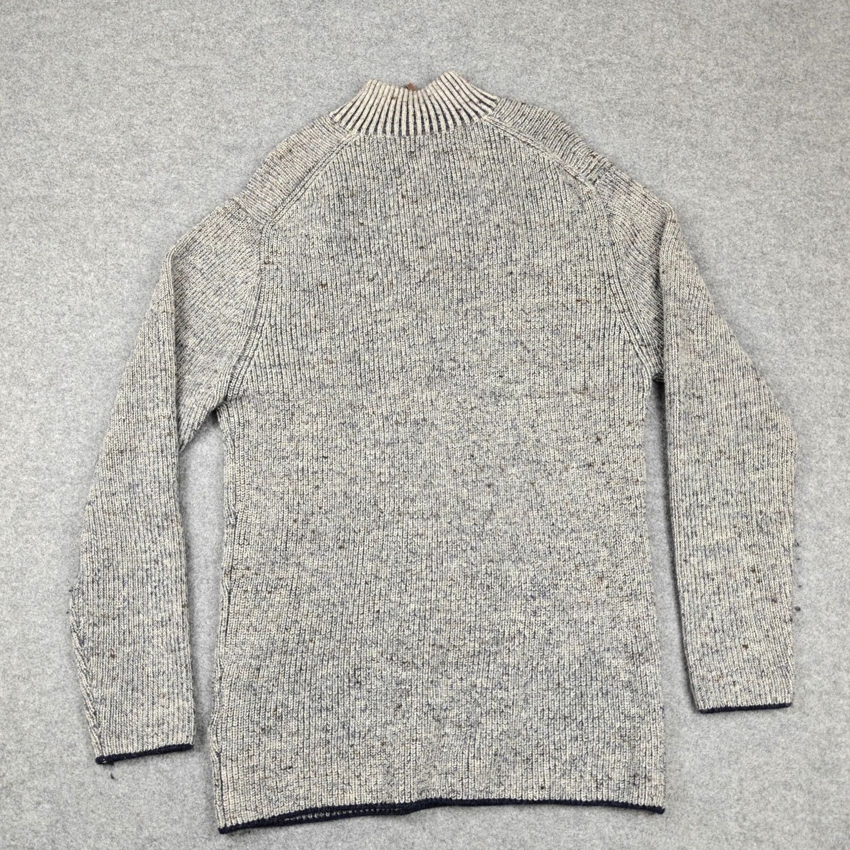 Rodd & Gunn Rodd & Gunn Sweater Mens 3XL Gray 1/4 Zip Mock Neck Pure Wool Knit Pullover Size US XXL / EU 58 / 5 - 6 Thumbnail
