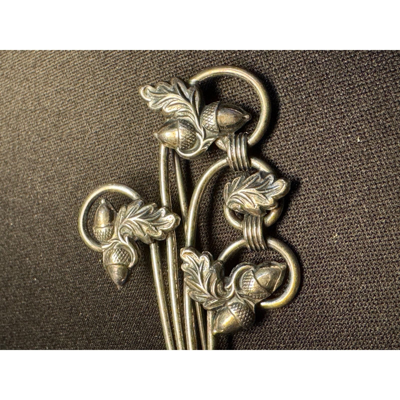 Other Vintage Danecraft Sterling Silver Acorn Brooch Size ONE SIZE - 4 Thumbnail
