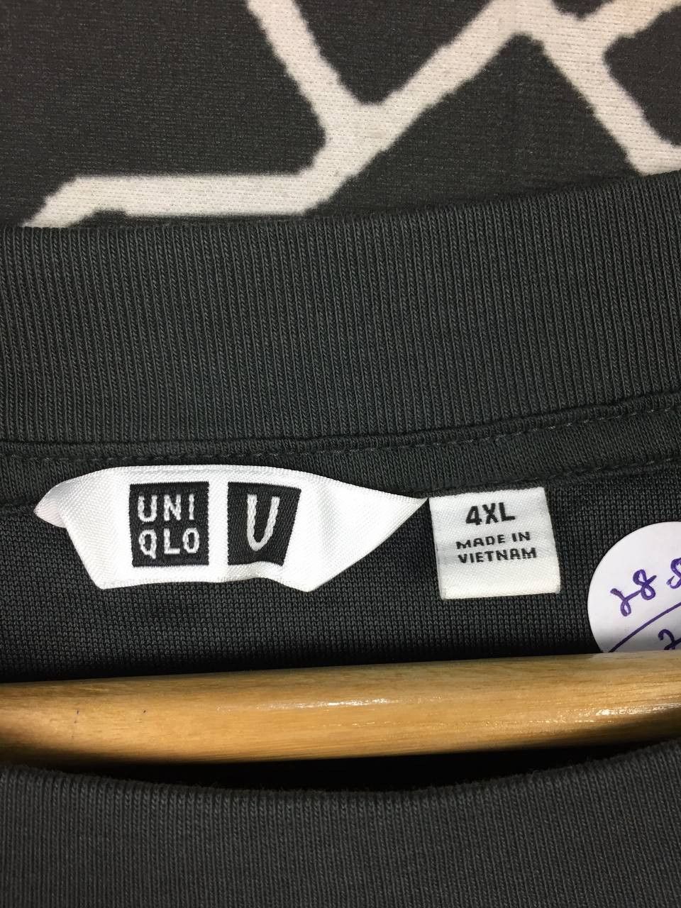 Japanese Brand × Uniqlo Uniqlo U AIRism Crew Neck Oversized Half Sleeve Tee Size US XXL / EU 58 / 5 - 10 Thumbnail