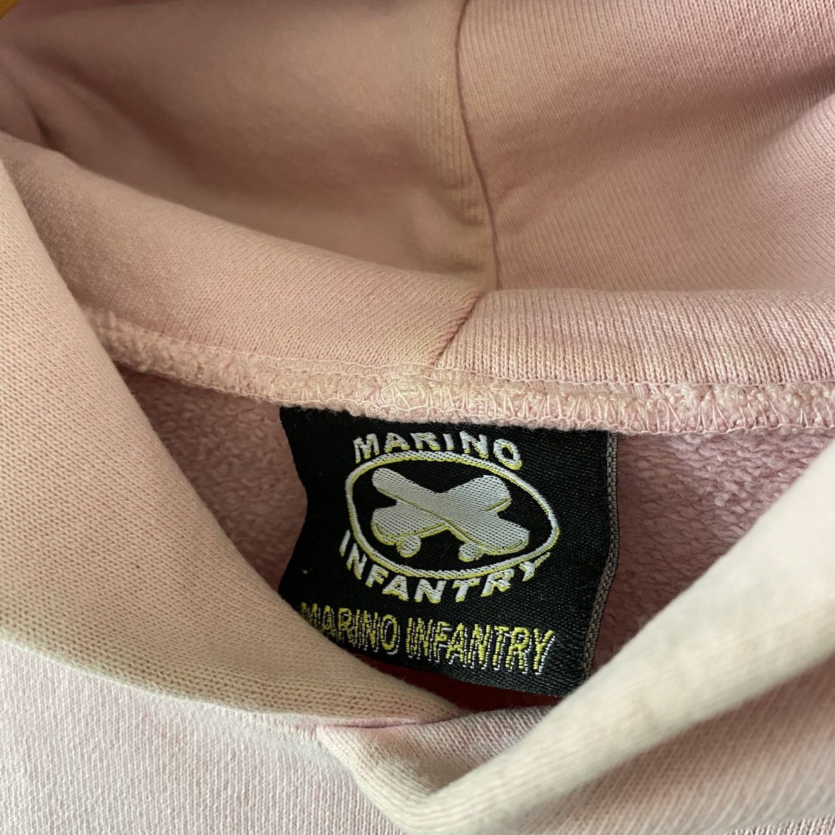 Marino Infantry Marino Infantry Hoodie Sweatshirt Pink Double Sided OG Vlone Size US S / EU 44-46 / 1 - 4 Thumbnail