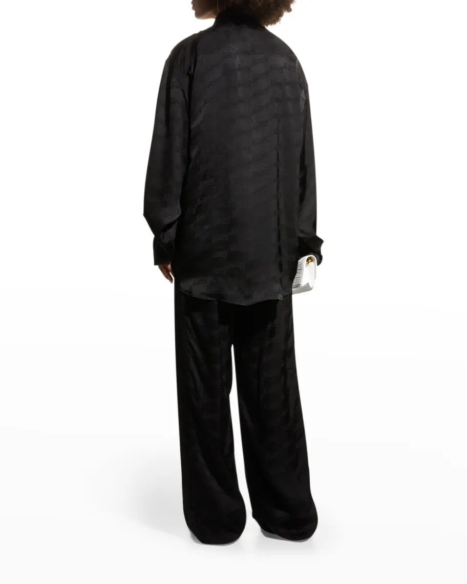 Balenciaga o1la1rc1a0924 Shirt in Black Size XS / US 0-2 / IT 36-38 - 3 Thumbnail
