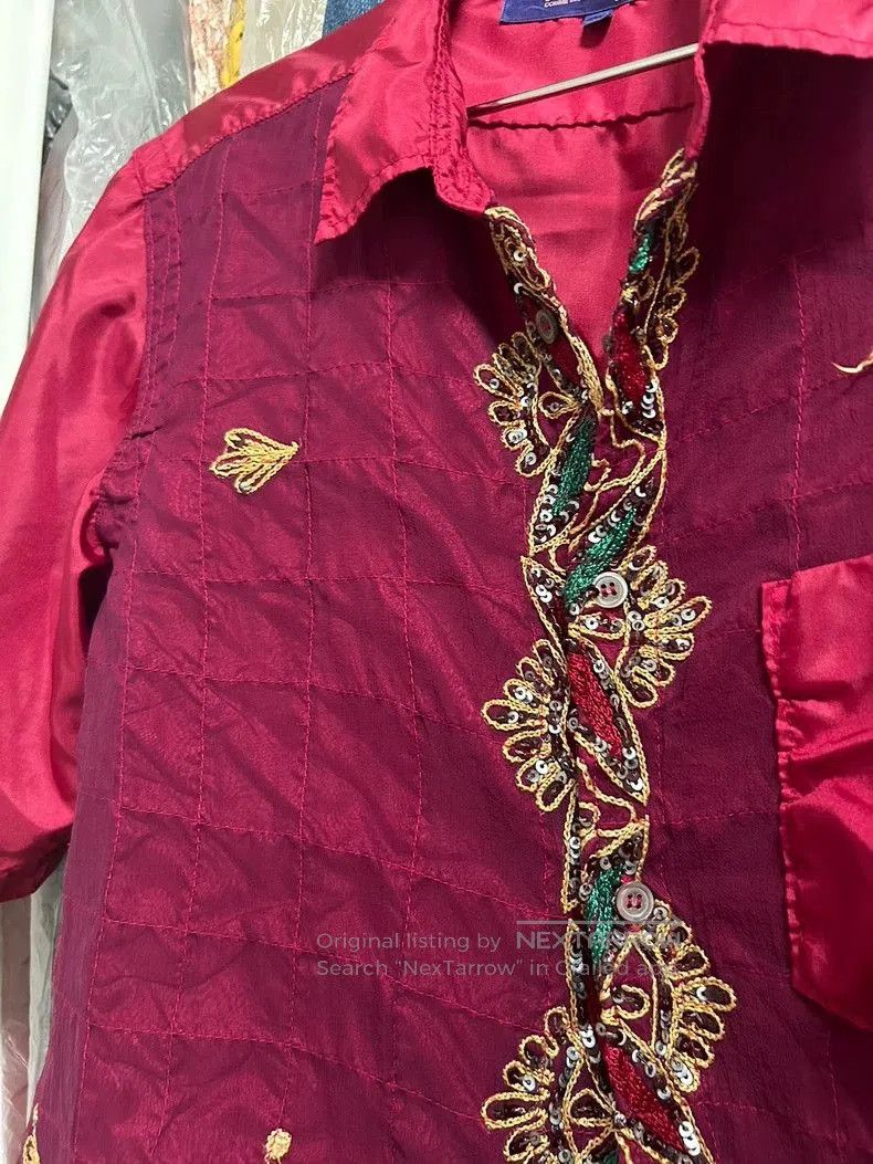 Junya Watanabe Junya Watanabe Man Embroidered Shirt. Size US XS / EU 42 / 0 - 3 Thumbnail
