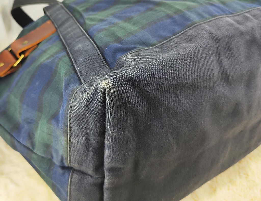 Japanese Brand SUOLO by MARINEDAY check big tote bag Size ONE SIZE - 7 Thumbnail
