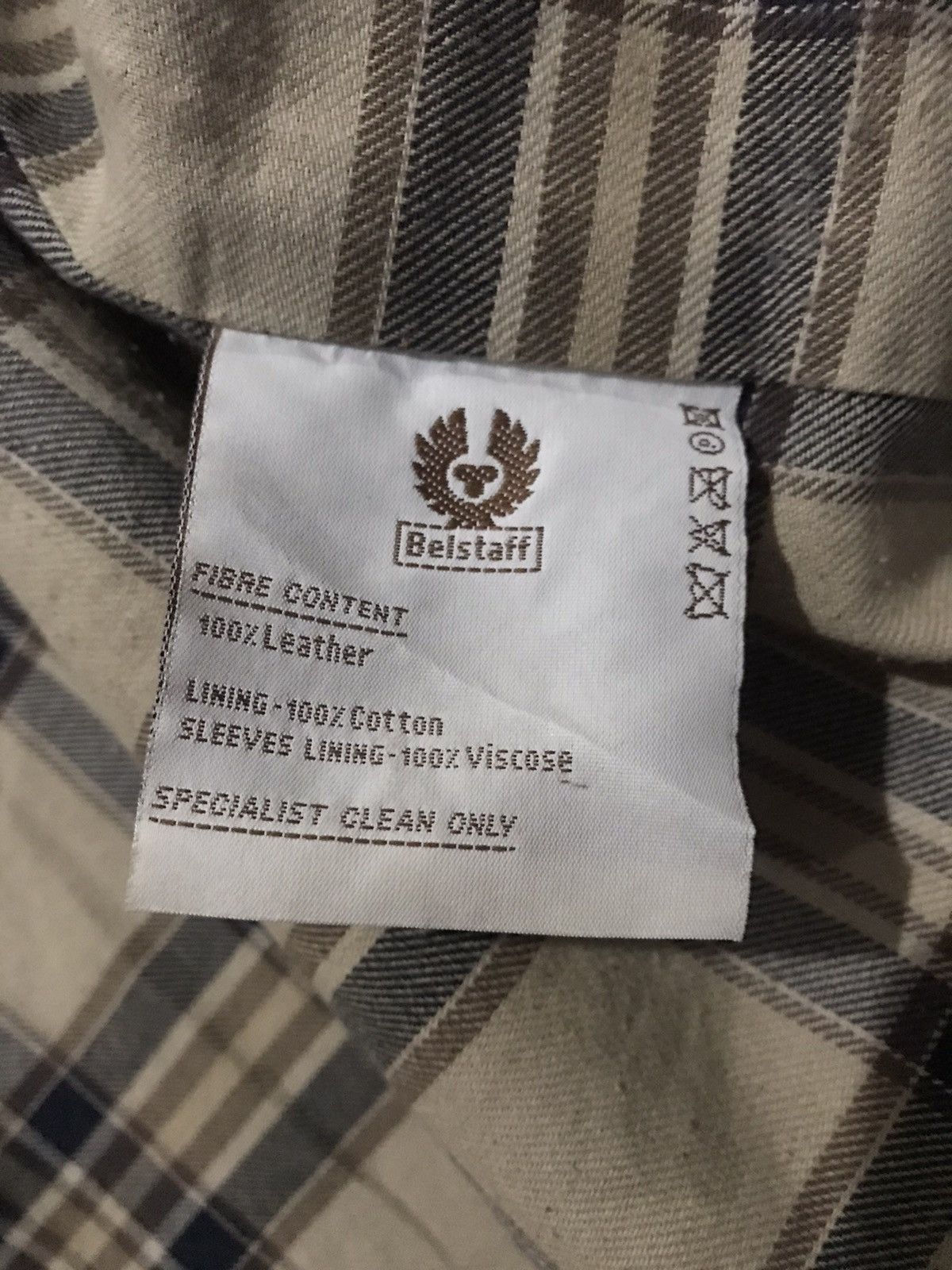 Belstaff BELSTAFF THICK FULL GRAIN VEG TANNED LEATHER JACKET Size US S / EU 44-46 / 1 - 14 Thumbnail