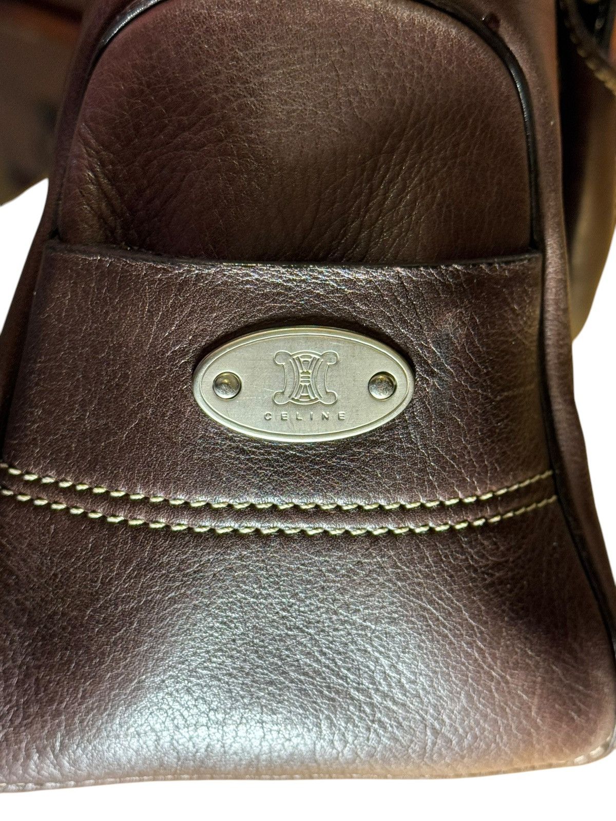 Celine Celine boogie bag brown leather in excellent used condition Size ONE SIZE - 13 Thumbnail