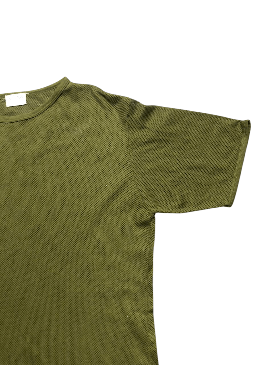 Japanese Brand Vintage Houston Mesh T-shirt Army Green Size US M / EU 48-50 / 2 - 5 Thumbnail