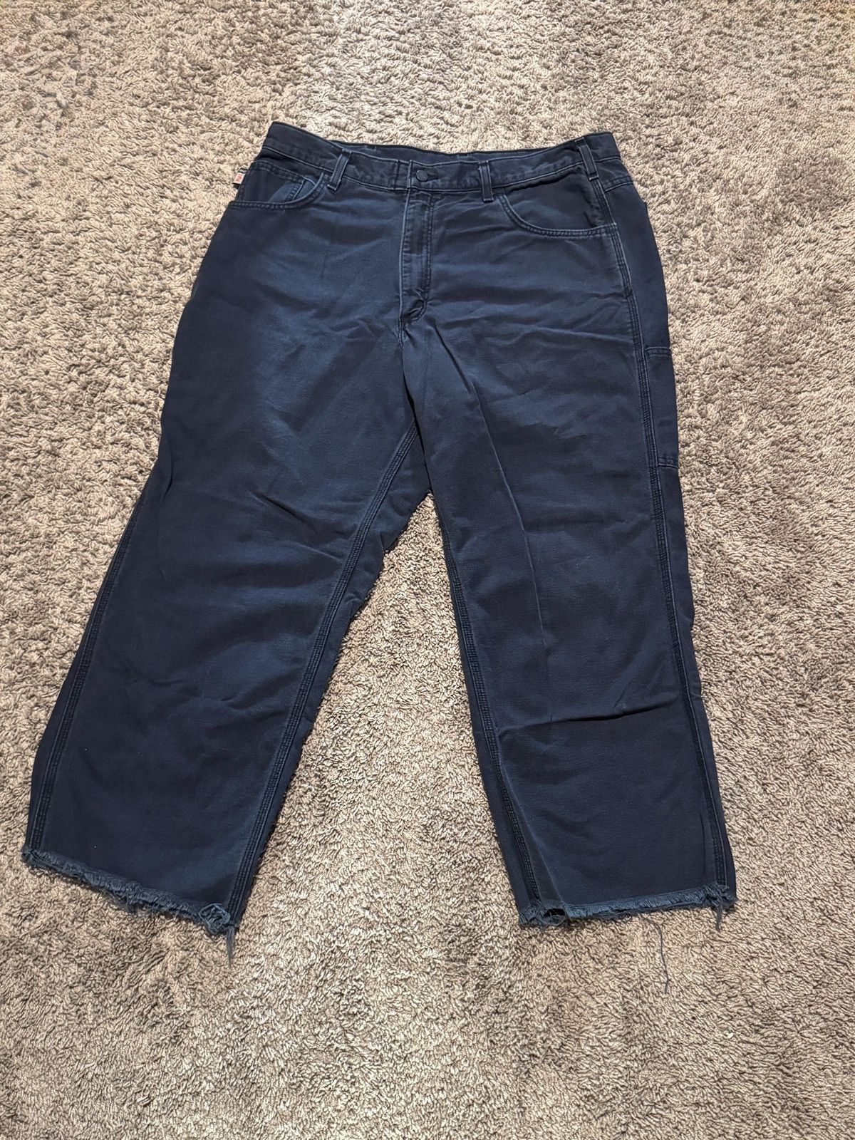 Carhartt Navy blue Carhartt carpenter pants Size US 38 / EU 54 - 2 Thumbnail