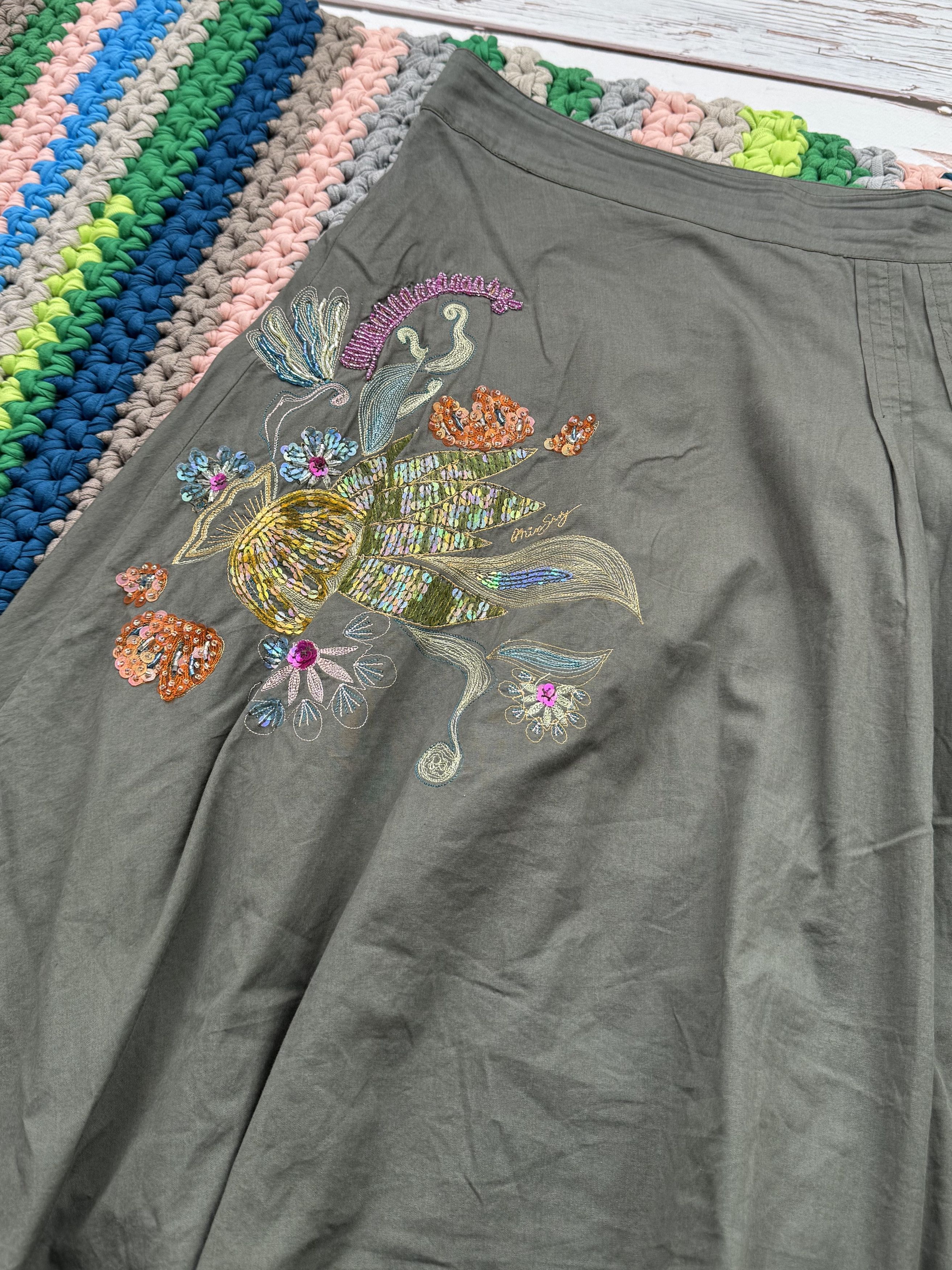 Miss Sixty Miss Sixty Vintage Flare Skirt (B121)(D10) Size 28" / US 6 / IT 42 - 2 Thumbnail