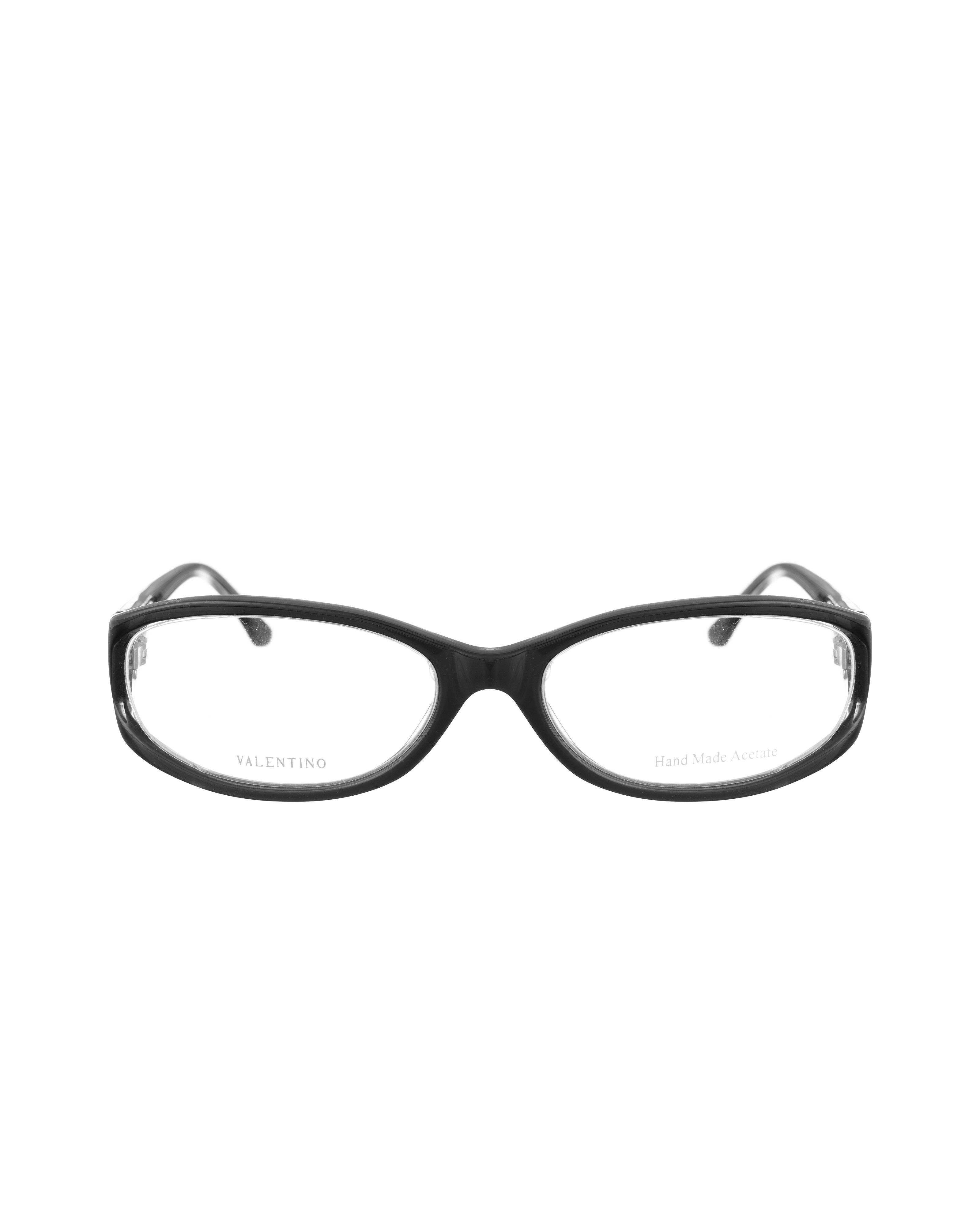 Valentino Valentino 00s Black & Clear Glasses with Rhinestones Size ONE SIZE - 3 Thumbnail