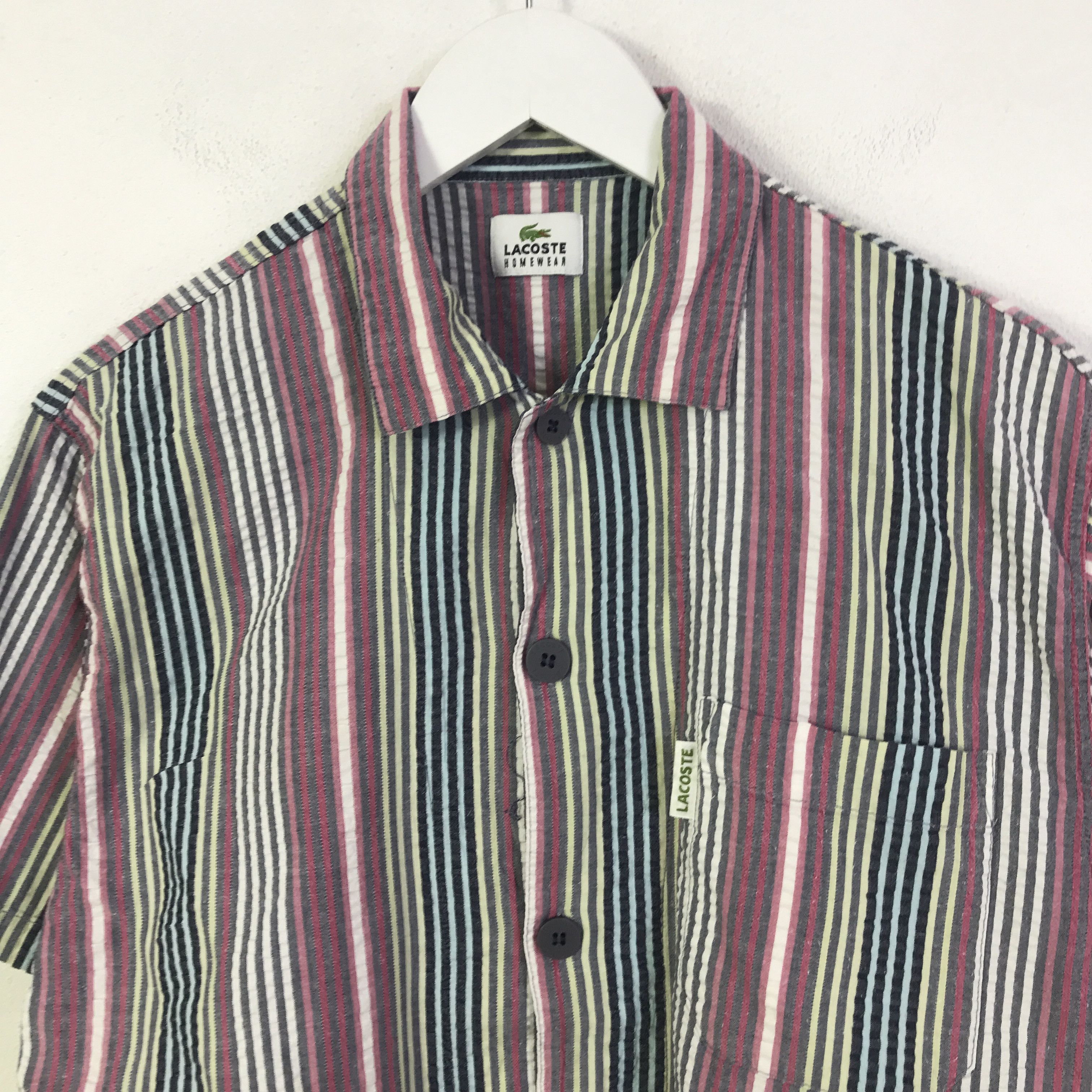 Lacoste Lacoste menswear multicolour button up shirts K93B21 Size US M / EU 48-50 / 2 - 2 Thumbnail