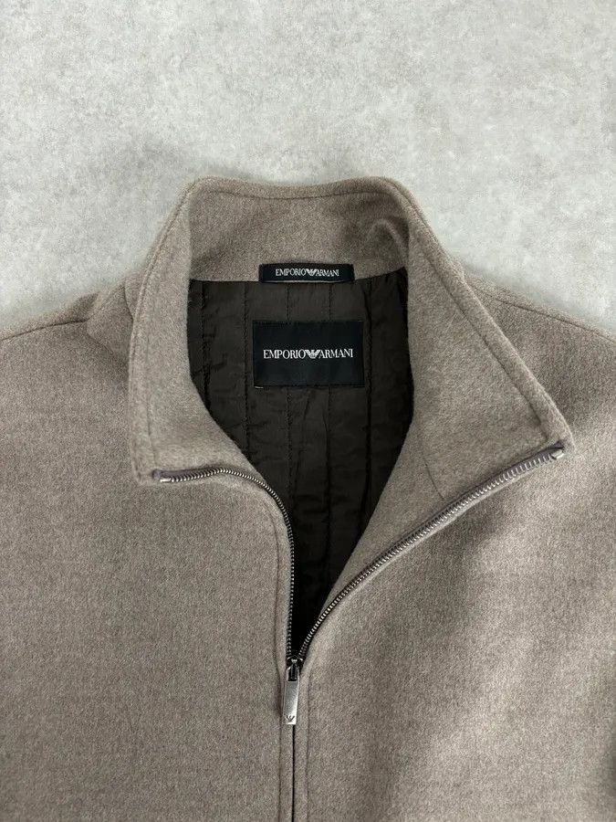 Emporio Armani AW2021 Emporio Armani Classy Beige Wool Jacket Size US M / EU 48-50 / 2 - 8 Thumbnail