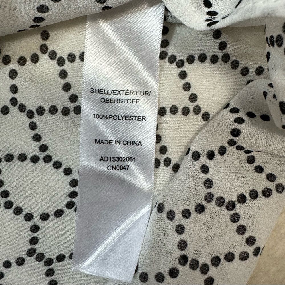 Adrianna Papell NWT New $79 Adrianna Papell Chiffon Long Sleeve Neck Tie Bl Size S / US 4 / IT 40 - 8 Thumbnail