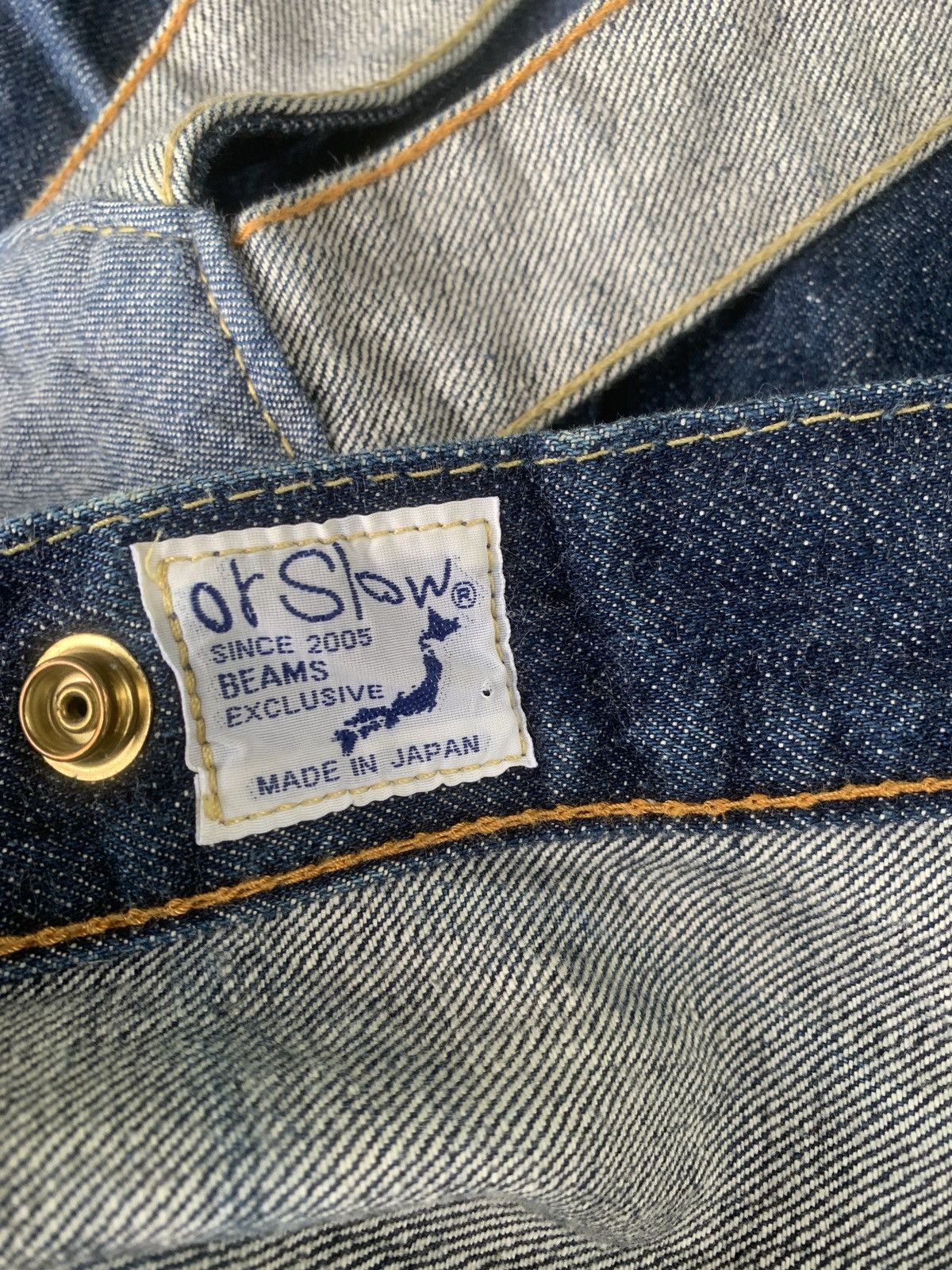 Japanese Brand × Orslow Orslow Japan selvedge denim jump suit like new Size US 43 - 8 Thumbnail