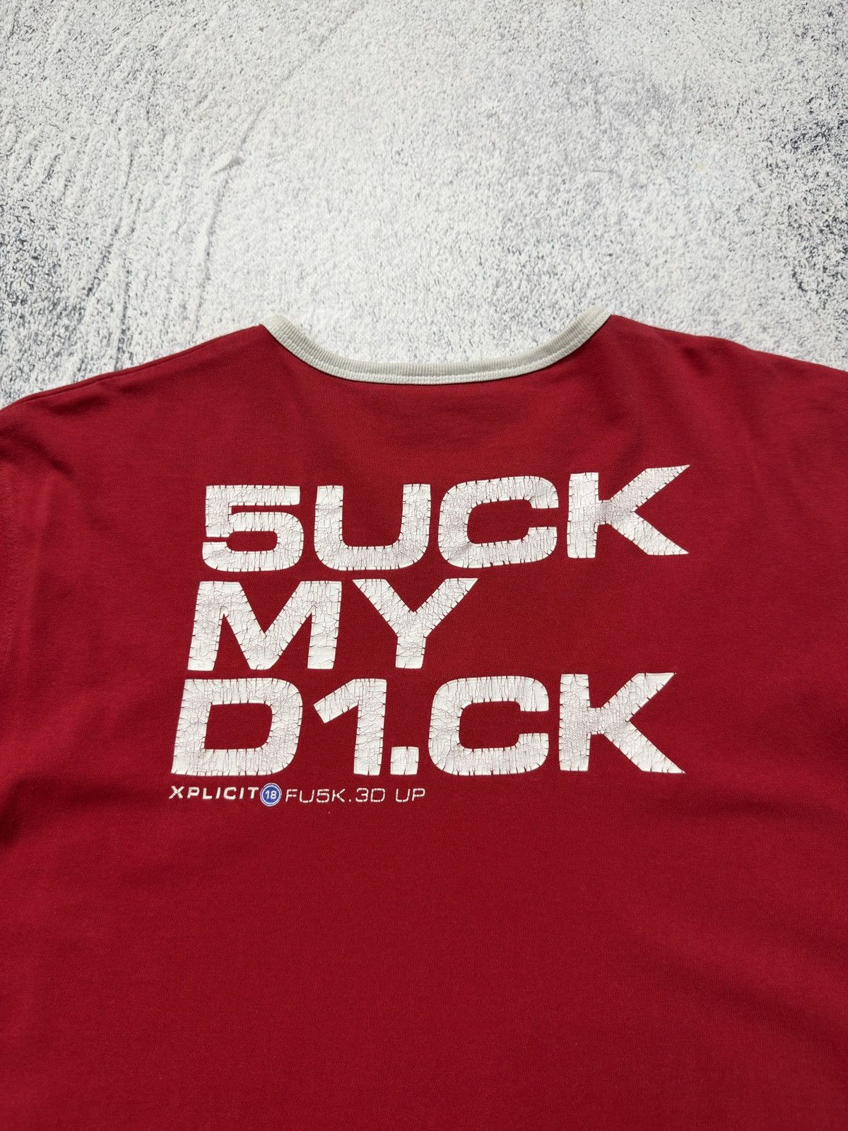 Vintage Vintage Y2K Fishbone ‘Suck My Dick’ Central Cee T-Shirt Size US L / EU 52-54 / 3 - 11 Thumbnail