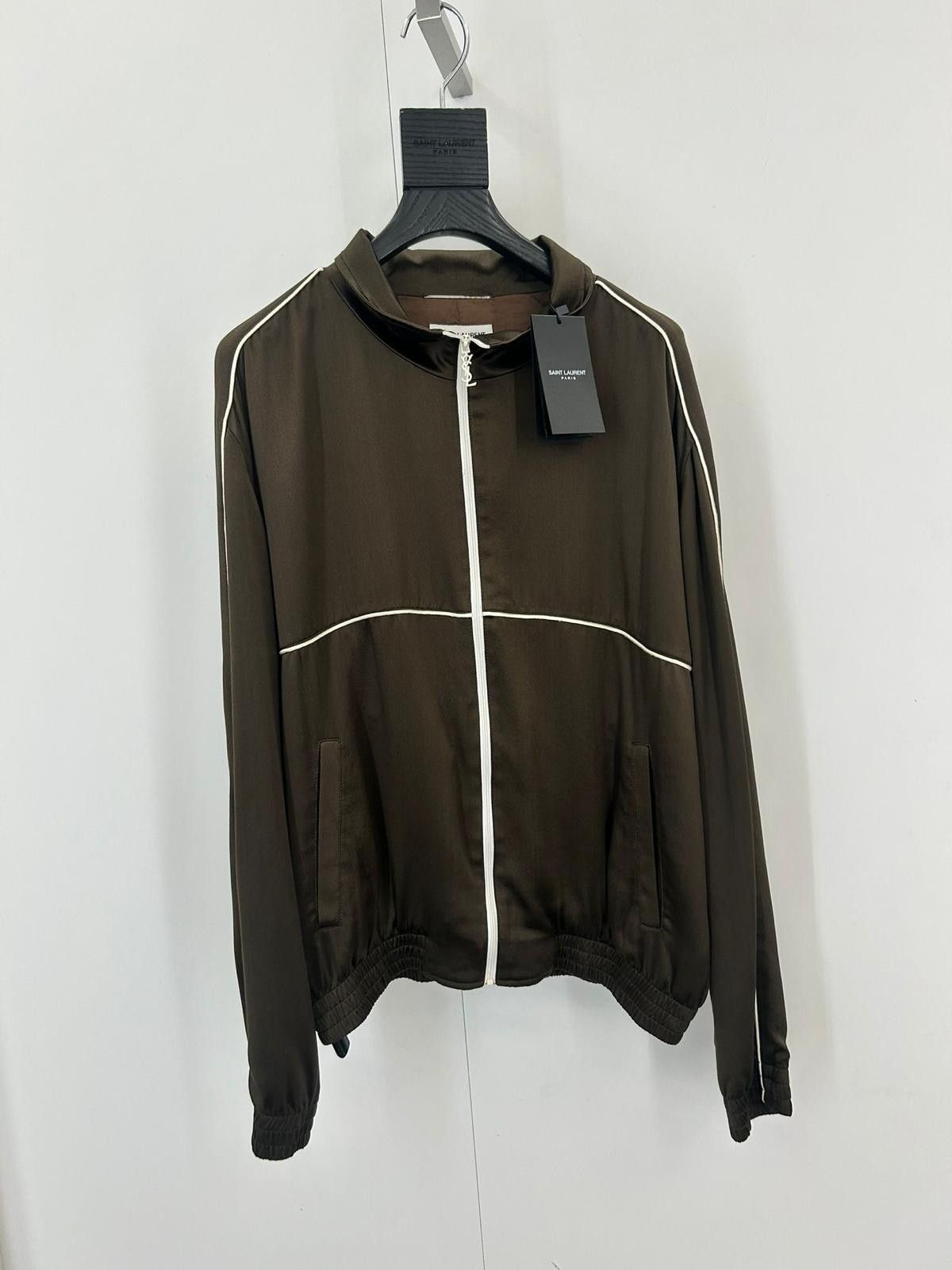 Saint Laurent Paris Teddy jacket made with organic silk Size US M / EU 48-50 / 2 - 1 Thumbnail