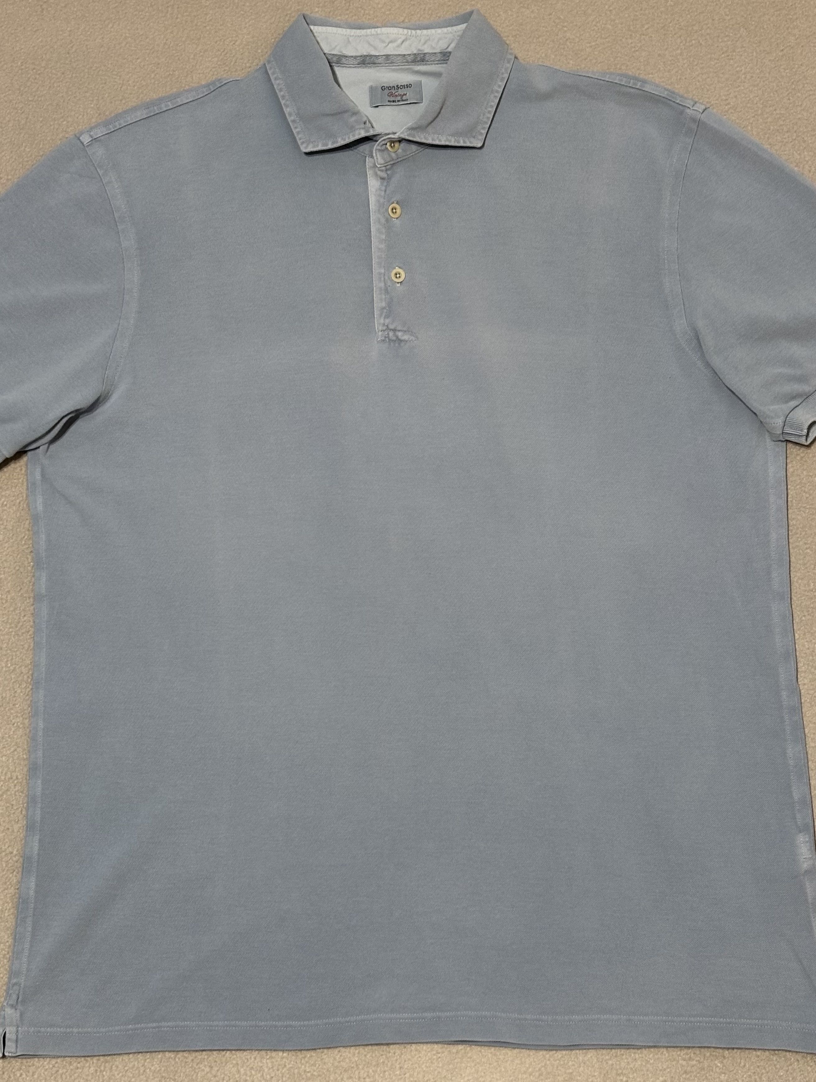 Gran Sasso Gran Sasso Polo Shirt Size 58 Size US XXL / EU 58 / 5 - 7 Thumbnail