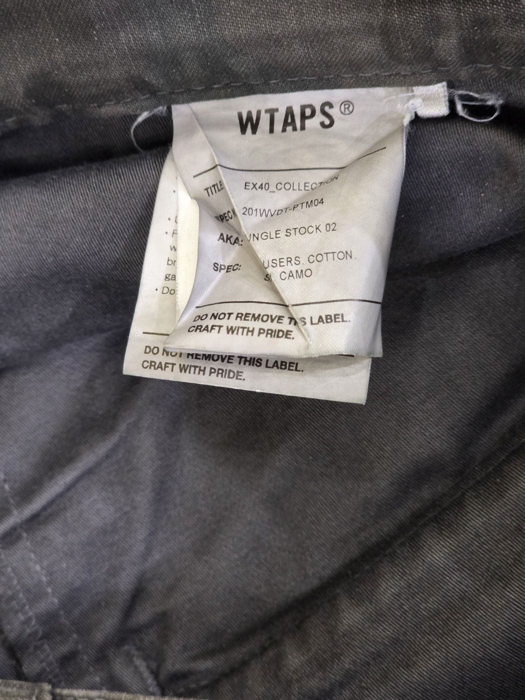 Wtaps WTAPS 20SS Jungle stock Woodland Camo X-RAY (Set+WTAPS Belt) Size US 36 / EU 52 - 9 Thumbnail