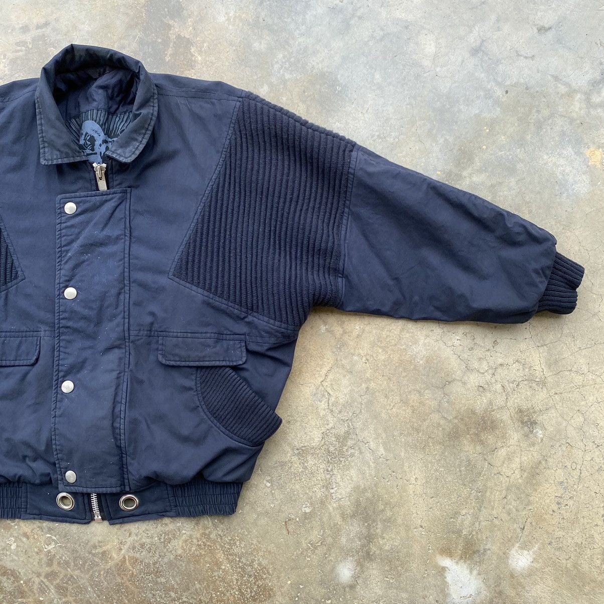Japanese Brand 💥Ruck Dam Style Bomber Jacket Size US L / EU 52-54 / 3 - 5 Thumbnail