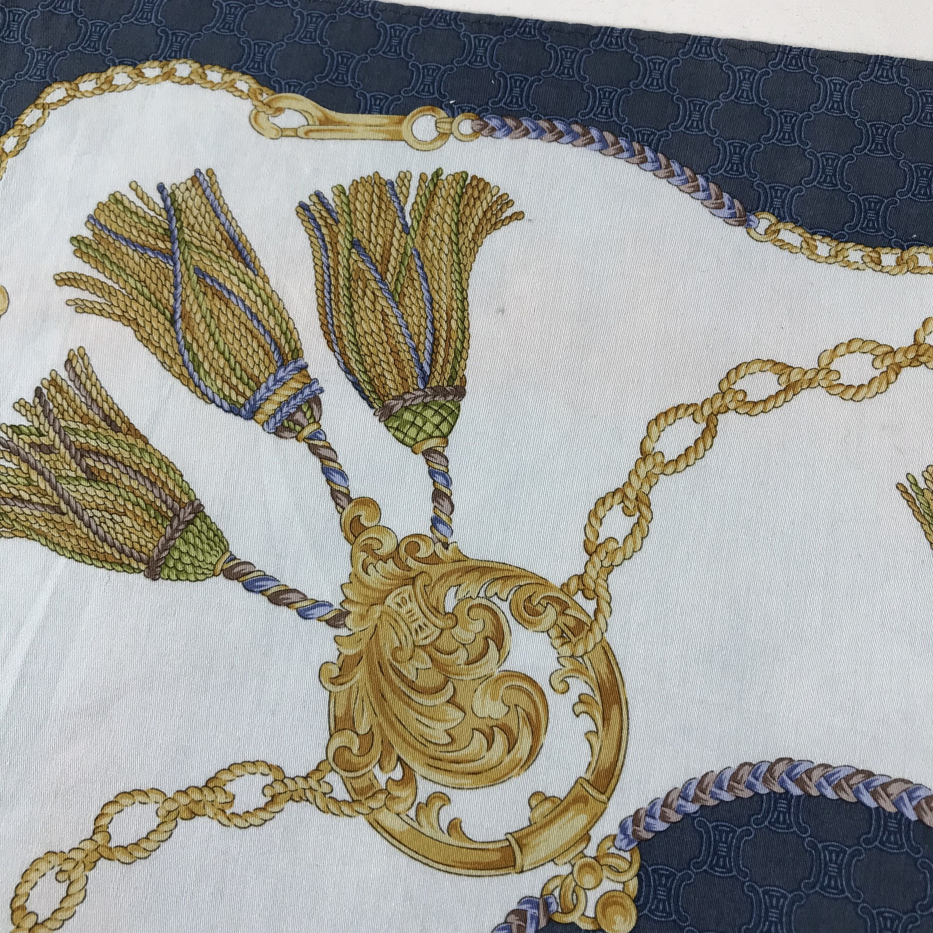 Celine Celine Handkerchief Neckerchief Bandana H19 Size ONE SIZE - 7 Thumbnail